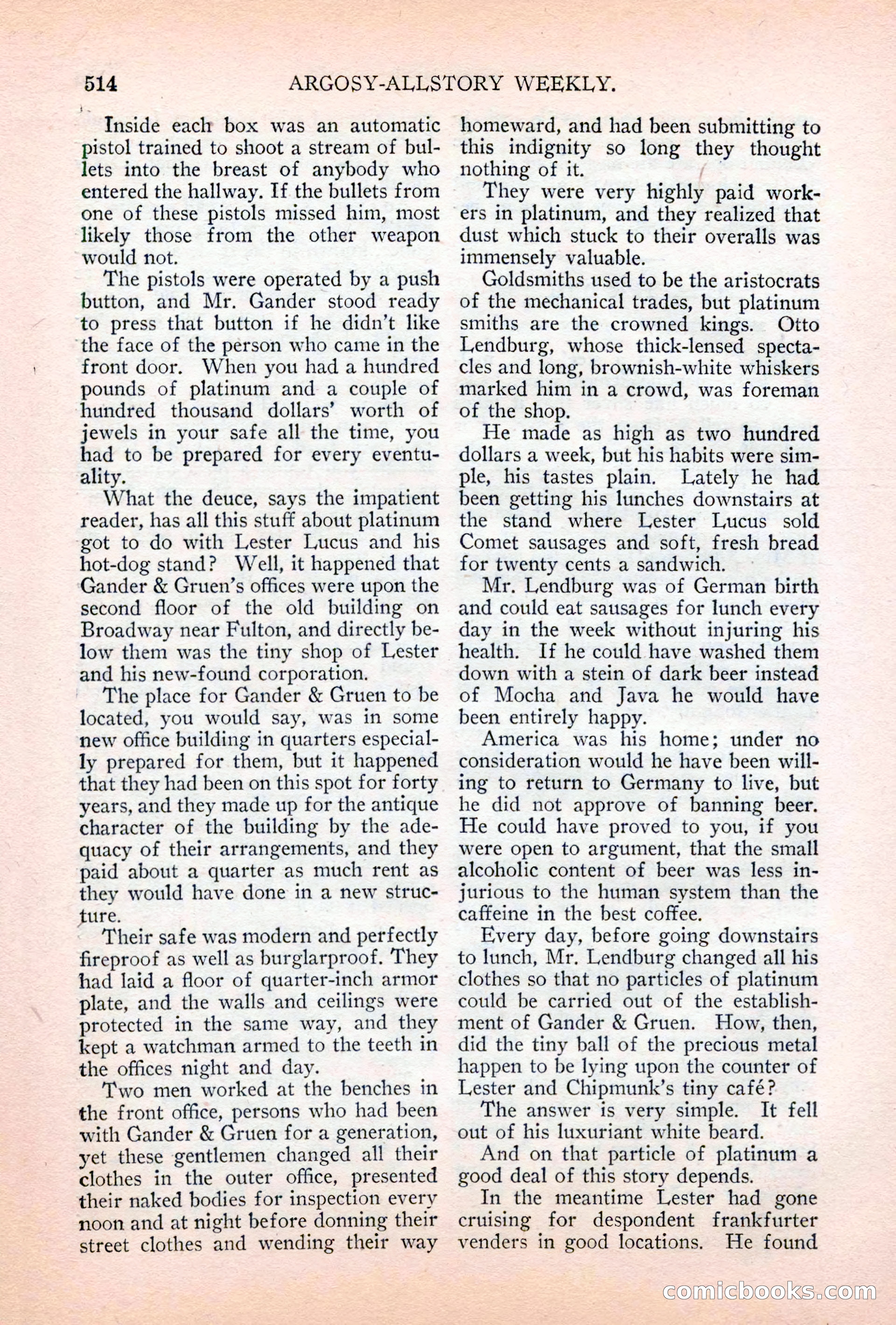 Argosy All-Story Weekly, April 28, 1928 — page 84 of 148