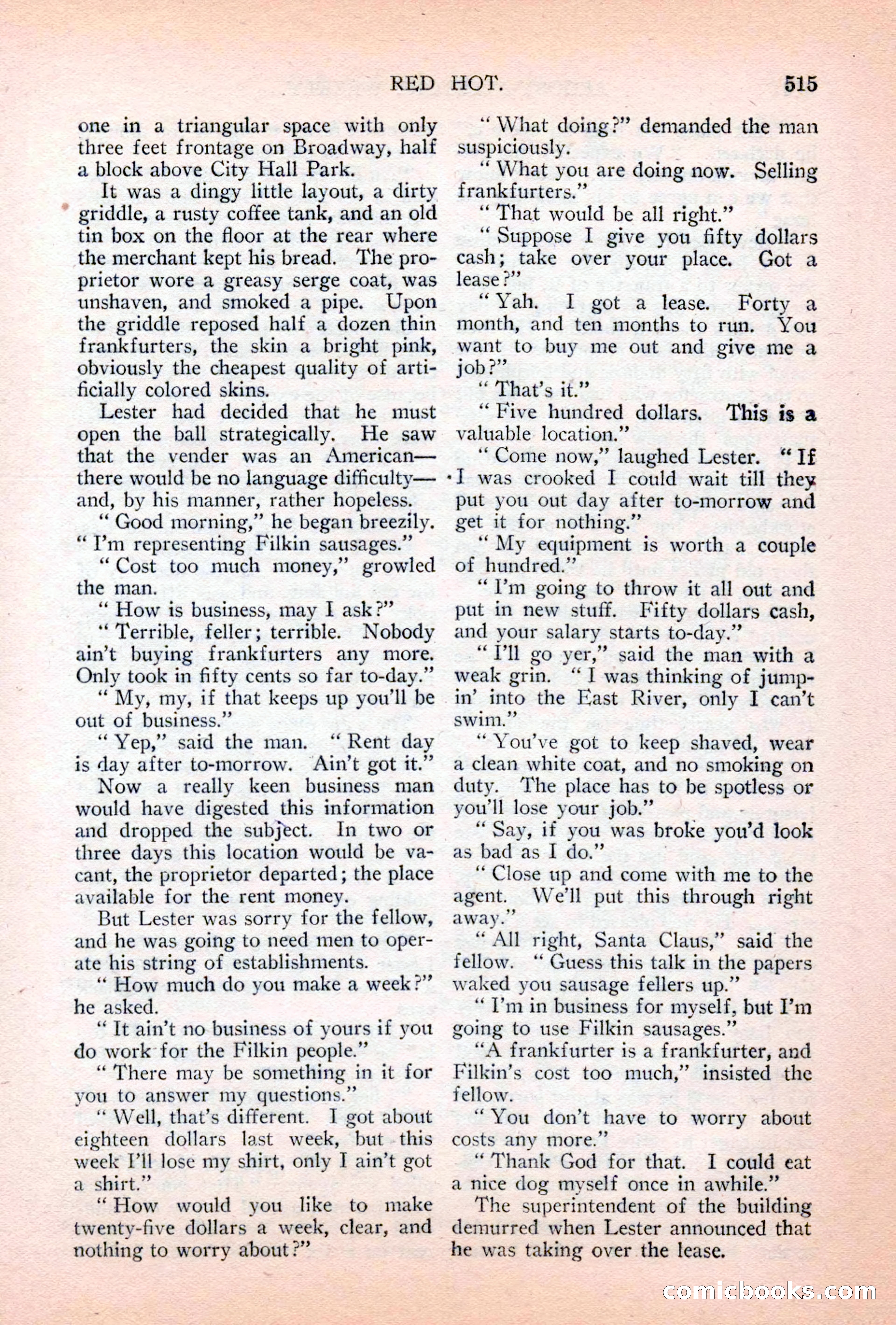 Argosy All-Story Weekly, April 28, 1928 — page 85 of 148