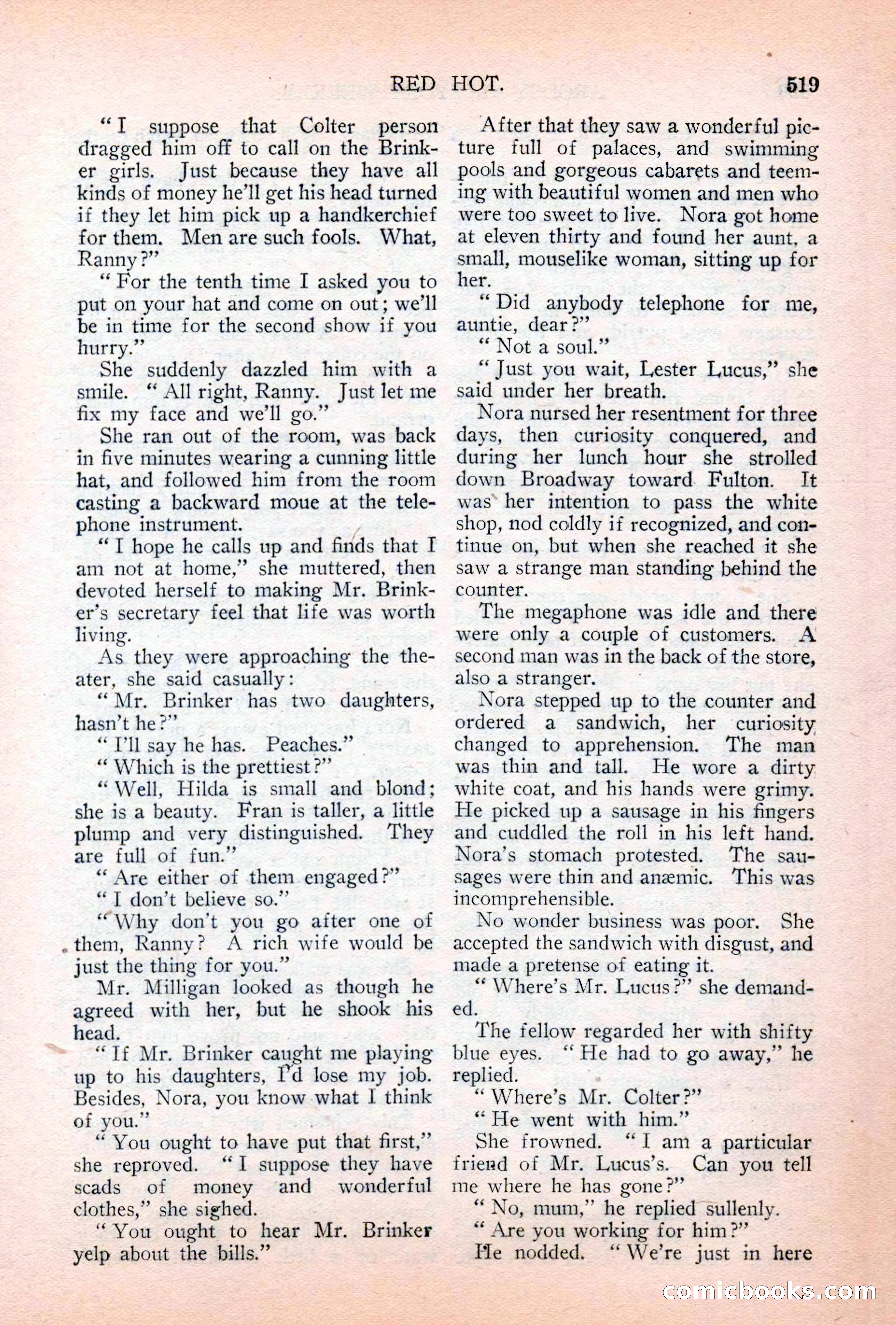 Argosy All-Story Weekly, April 28, 1928 — page 89 of 148