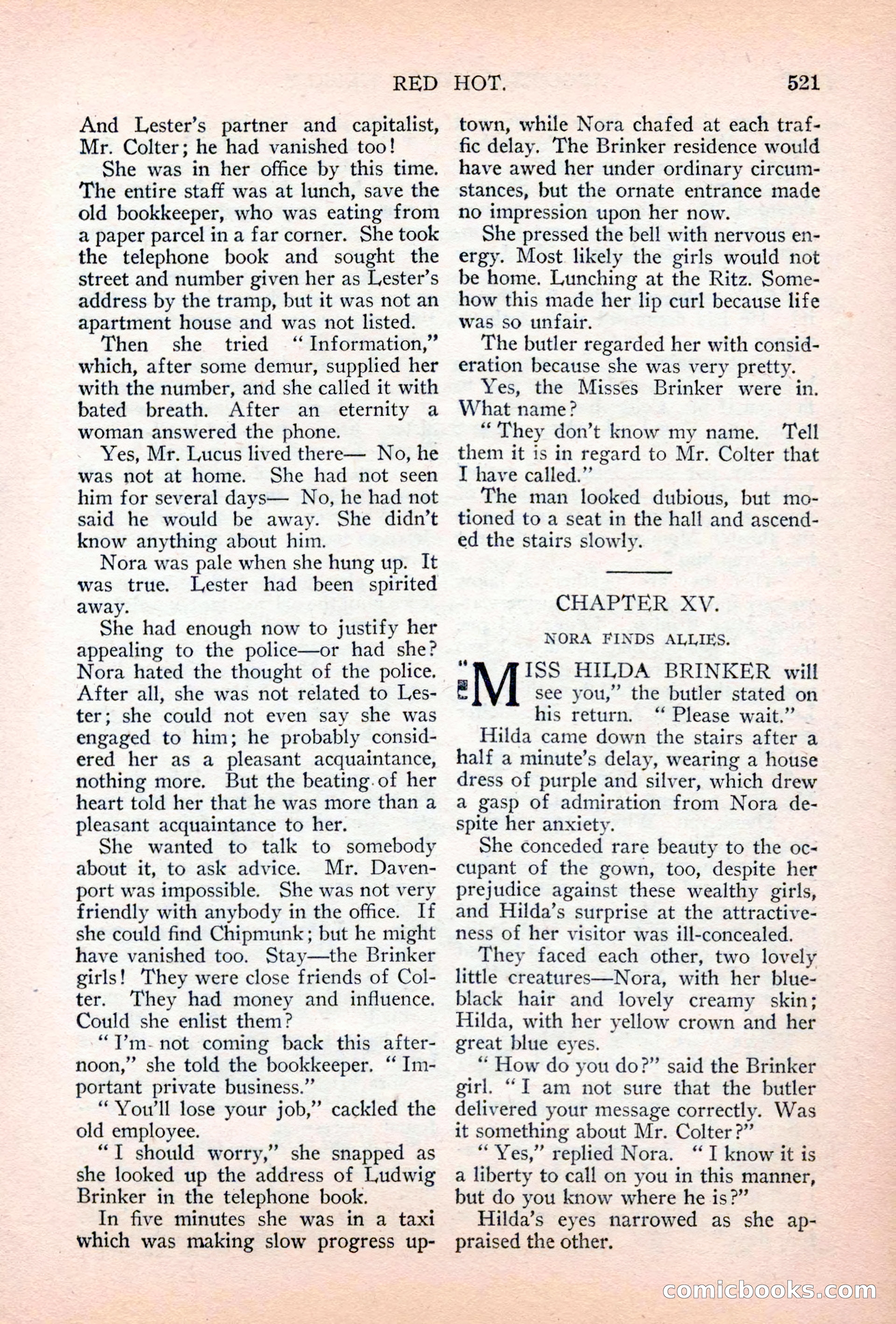 Argosy All-Story Weekly, April 28, 1928 — page 91 of 148