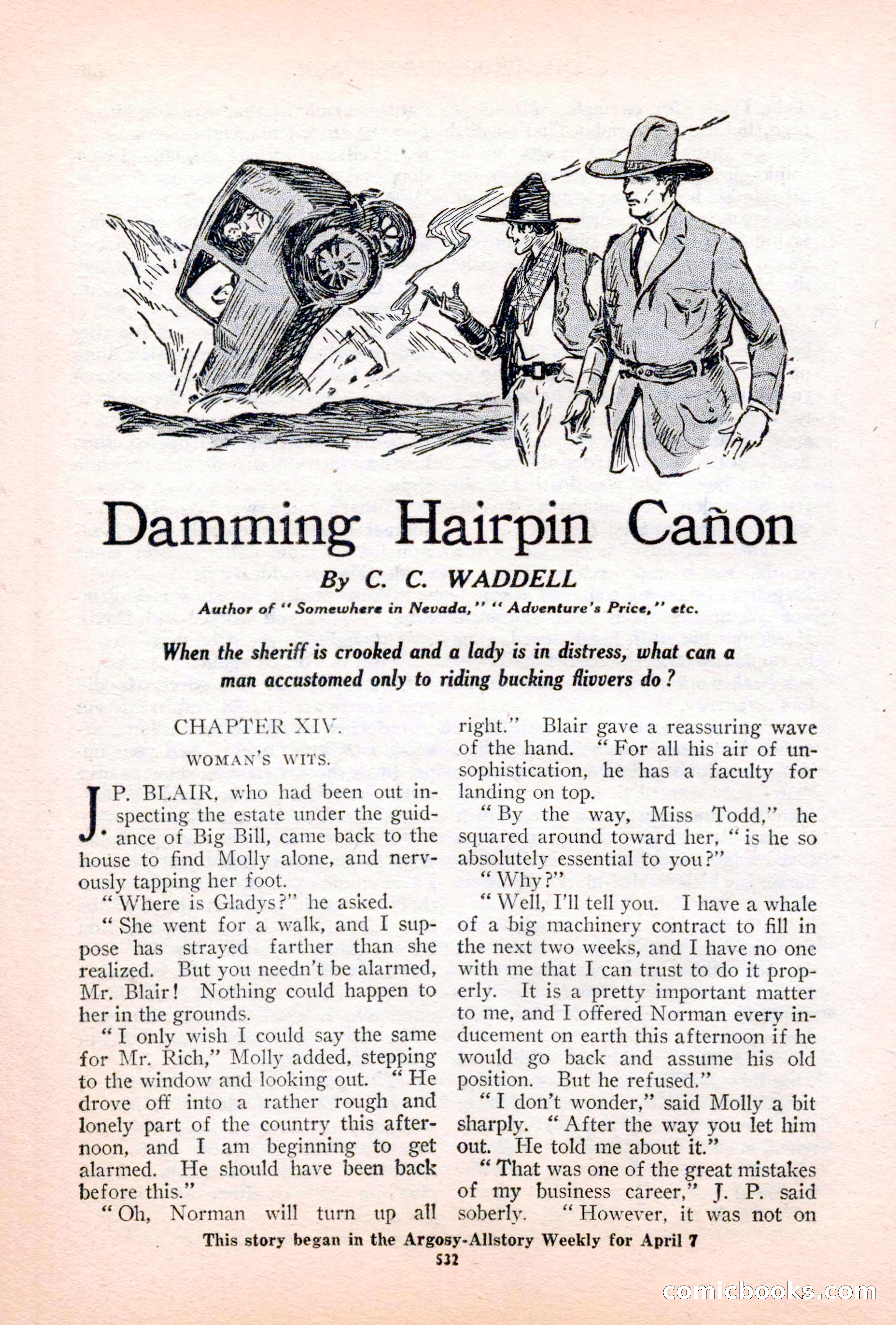 Argosy All-Story Weekly, April 28, 1928 — page 102 of 148