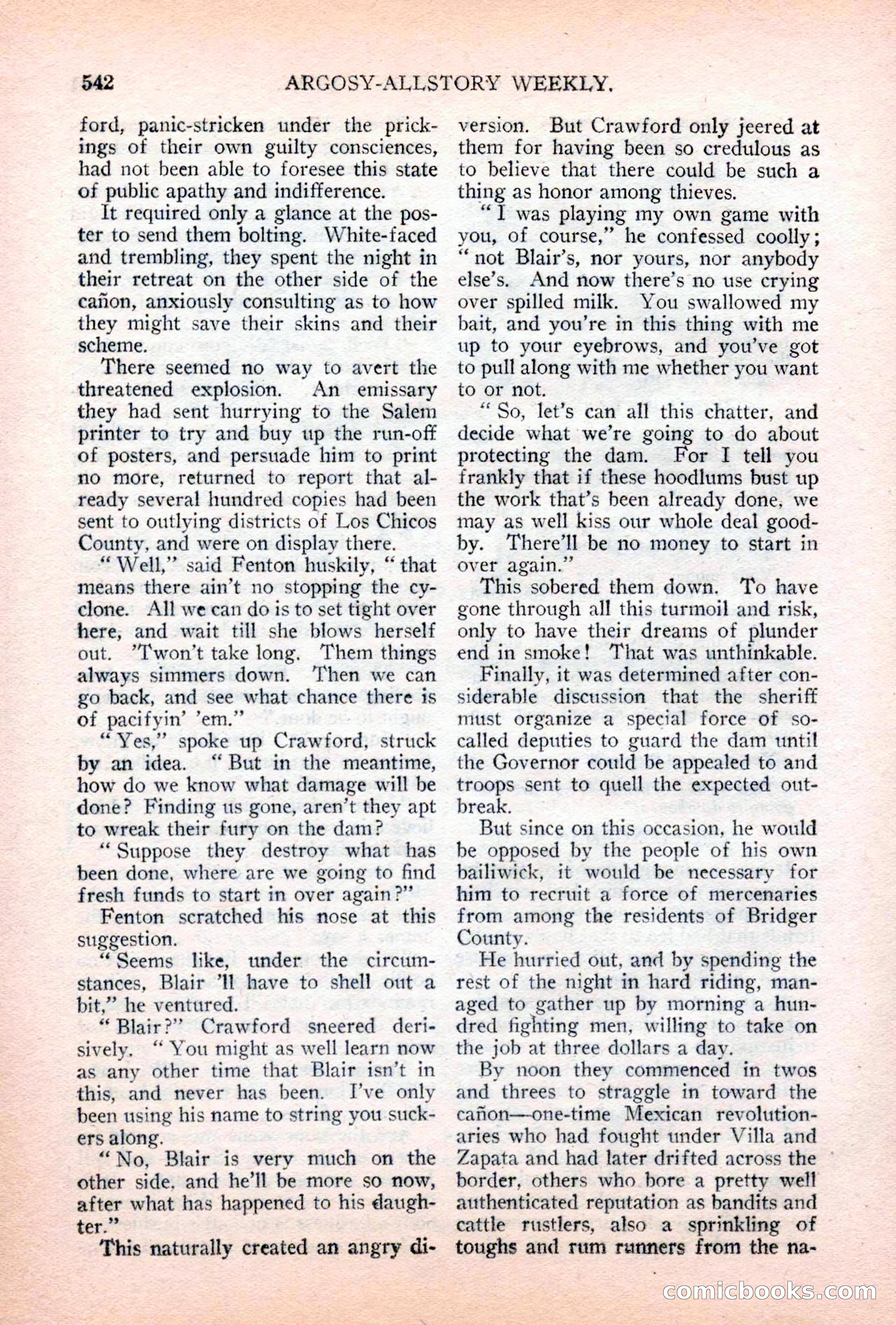 Argosy All-Story Weekly, April 28, 1928 — page 112 of 148