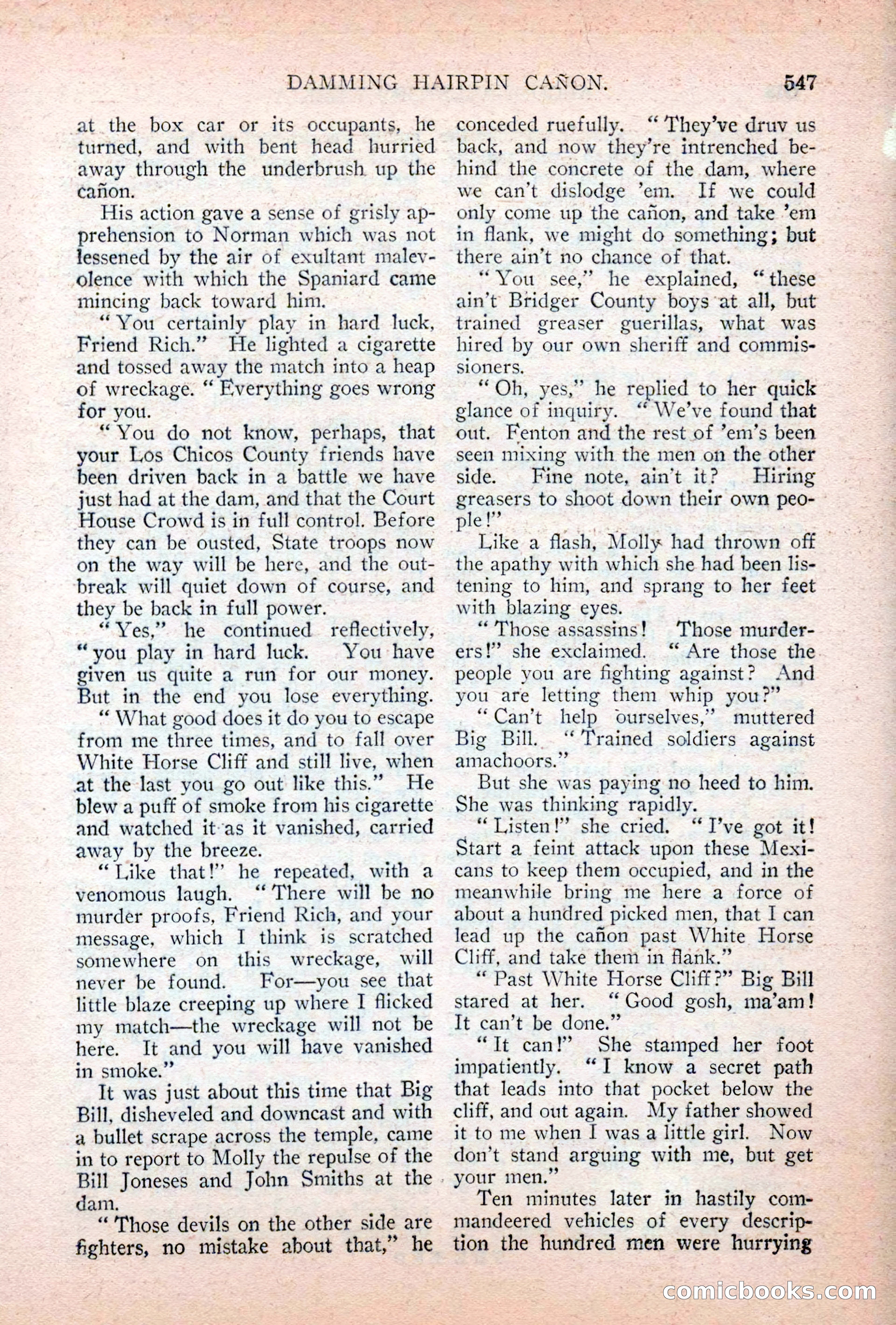 Argosy All-Story Weekly, April 28, 1928 — page 117 of 148