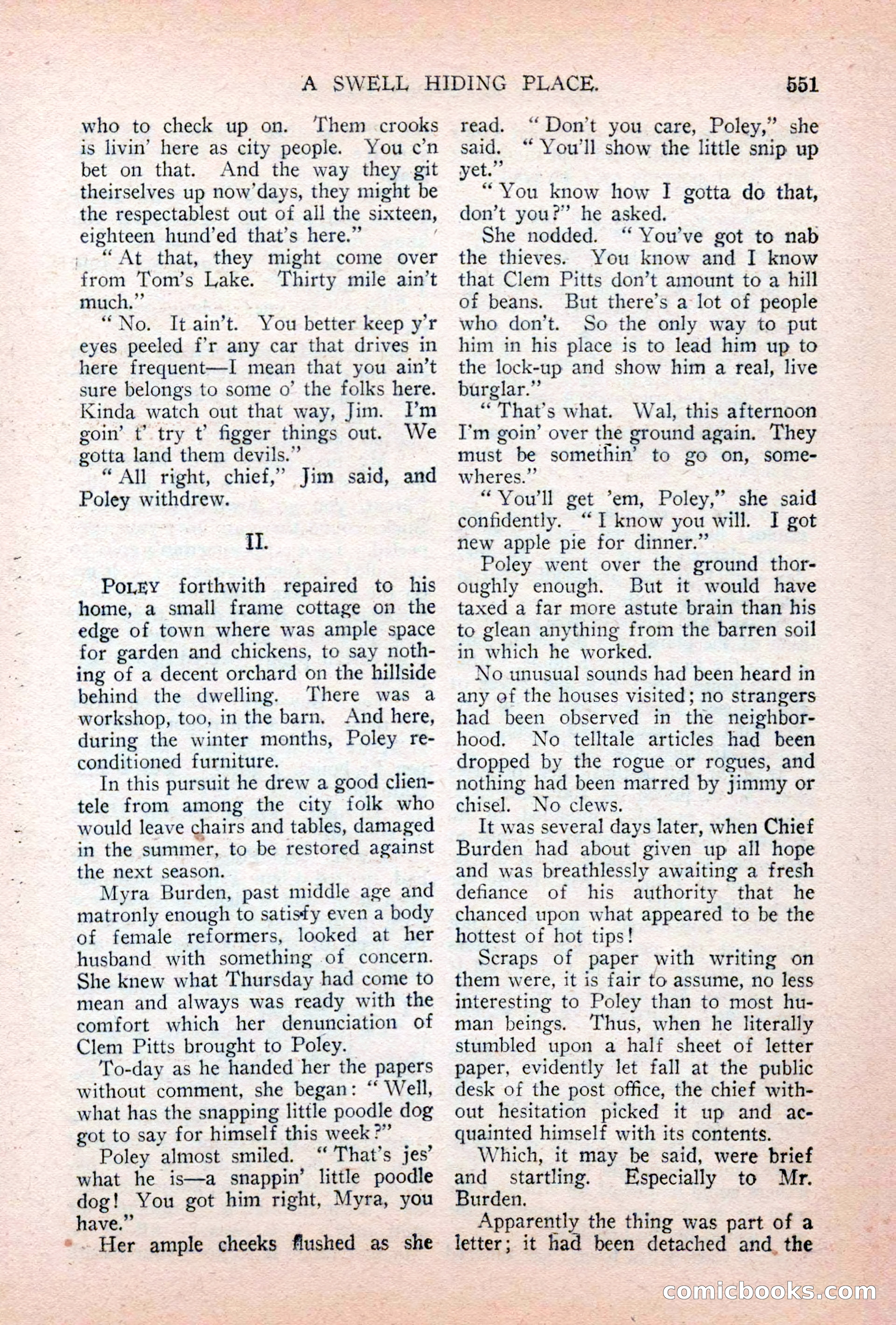 Argosy All-Story Weekly, April 28, 1928 — page 121 of 148