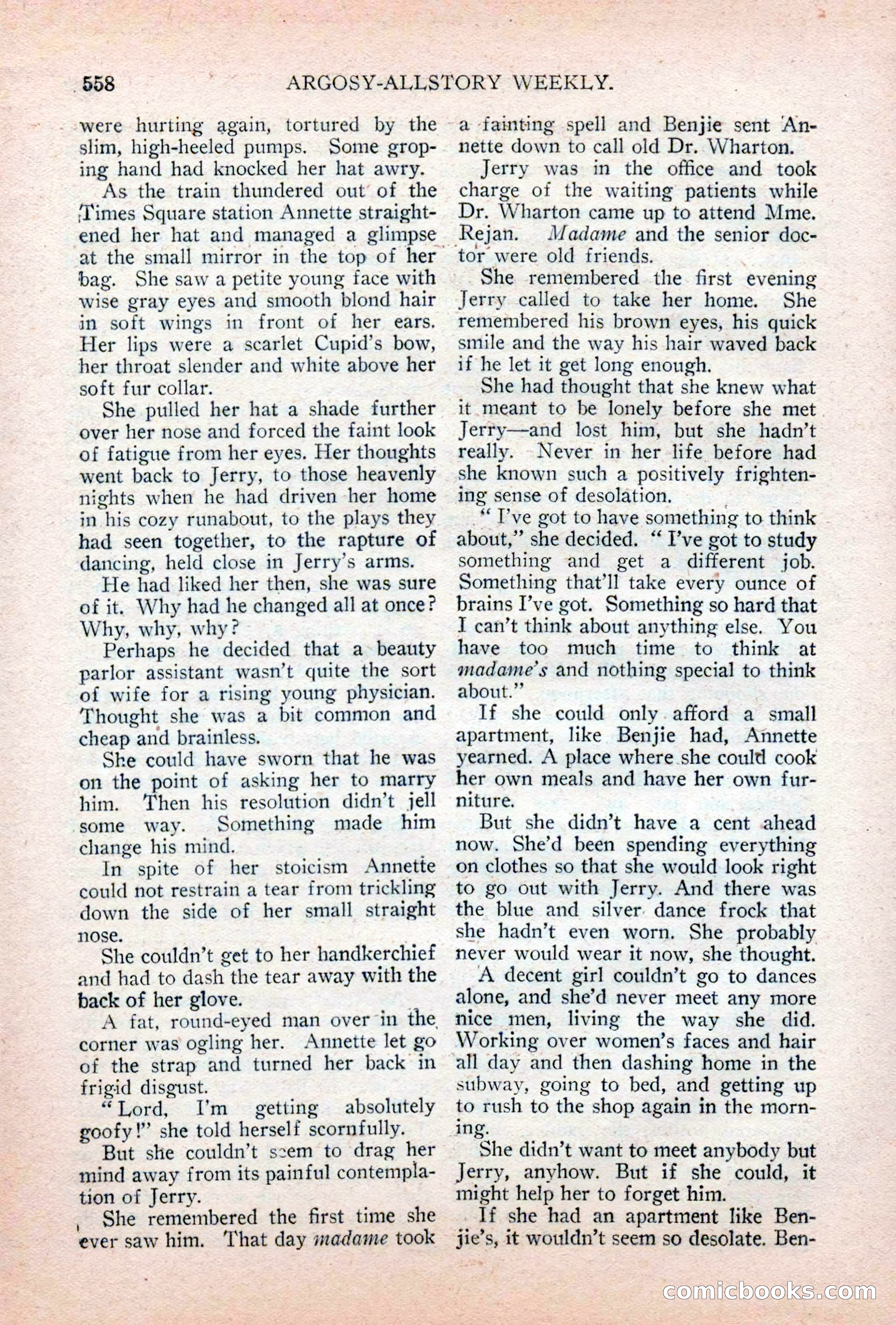 Argosy All-Story Weekly, April 28, 1928 — page 128 of 148