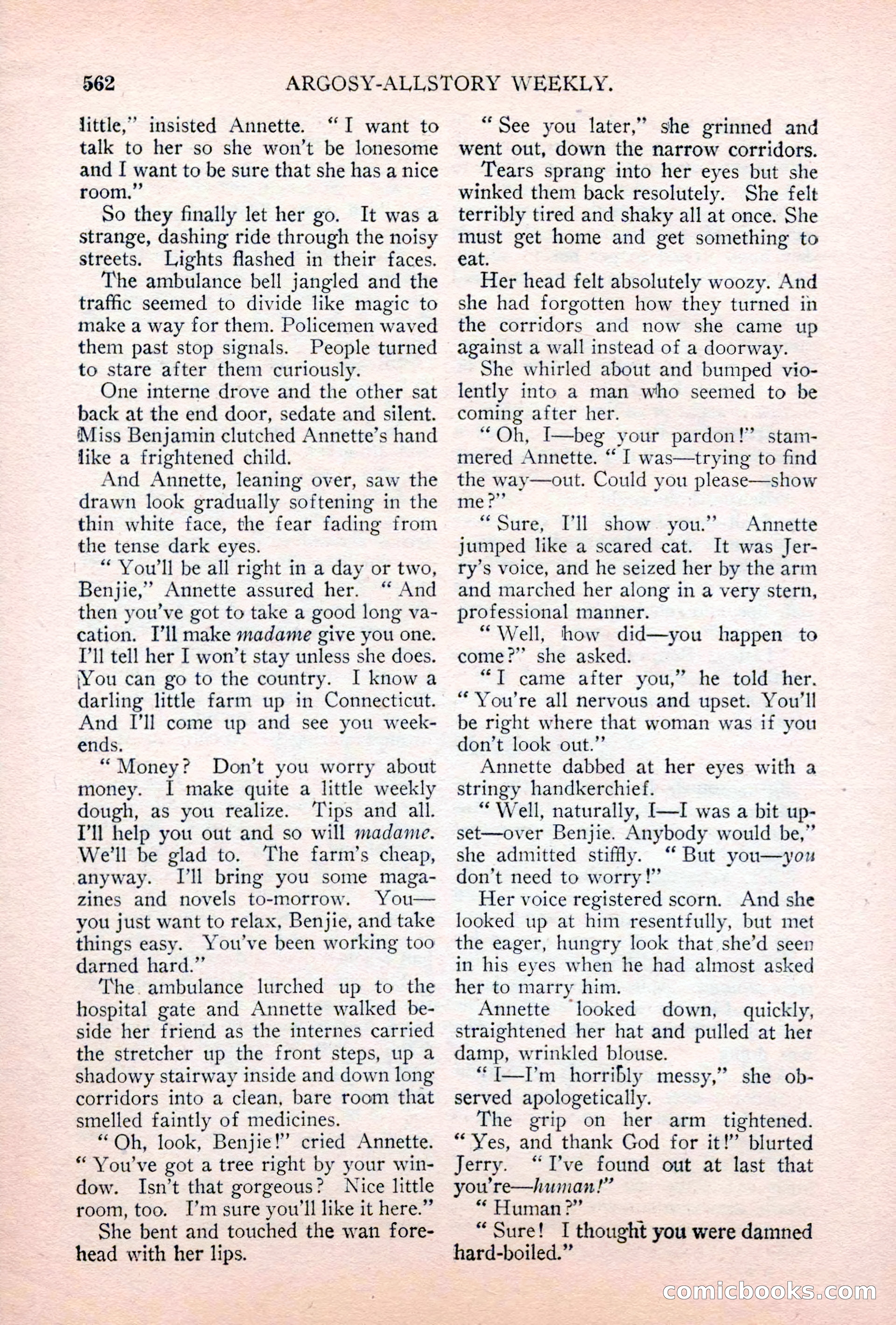 Argosy All-Story Weekly, April 28, 1928 — page 132 of 148