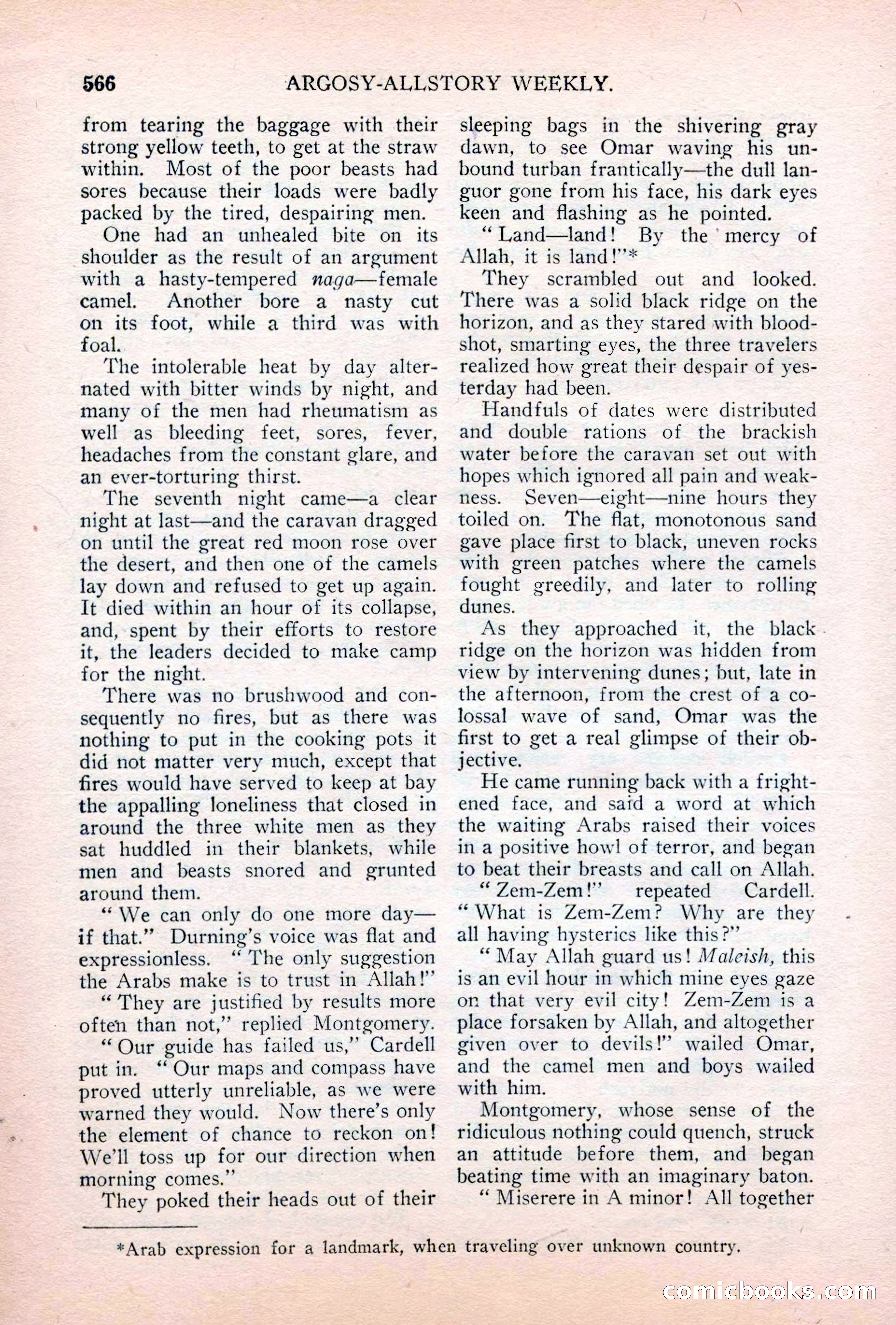 Argosy All-Story Weekly, April 28, 1928 — page 136 of 148