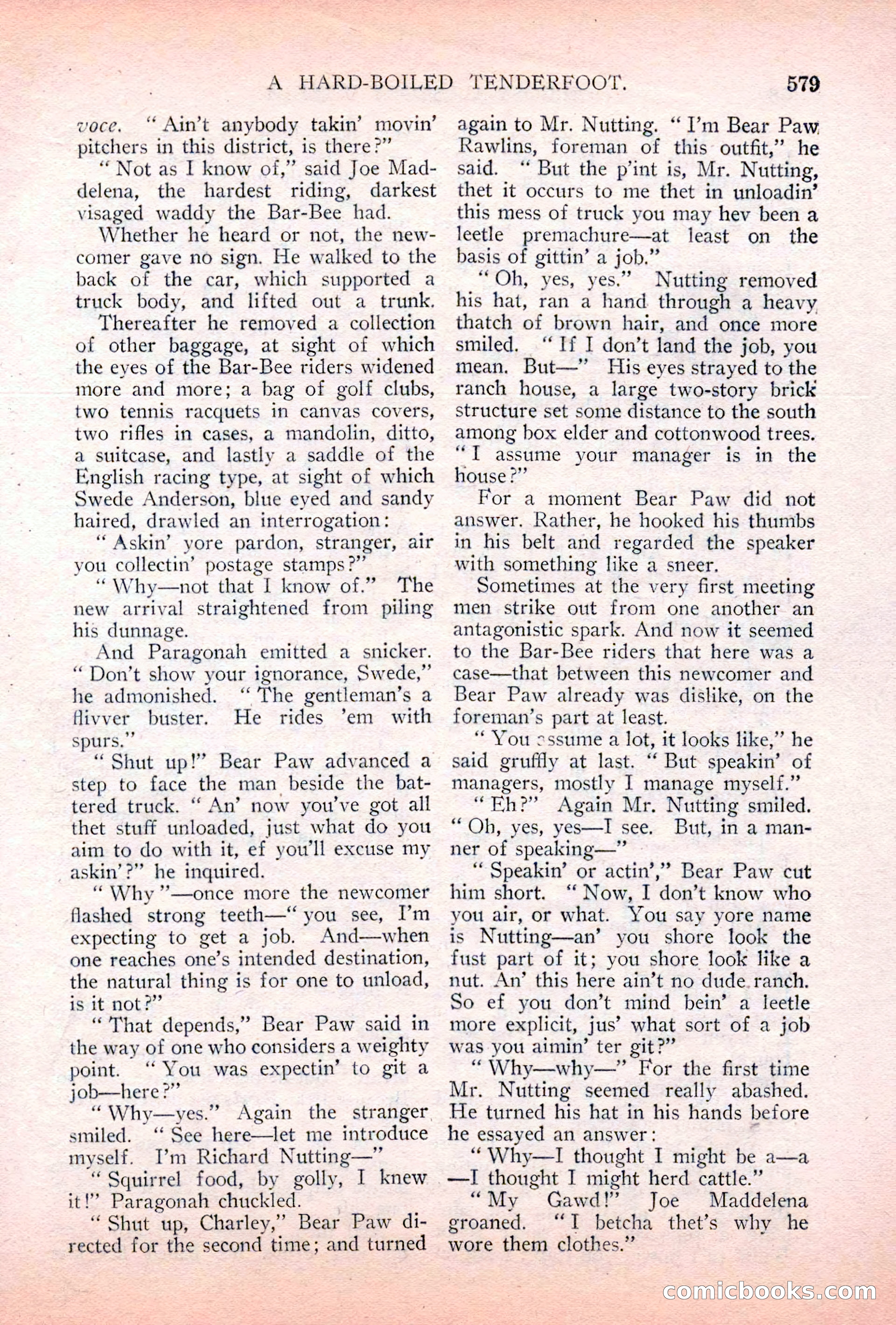 Argosy All-Story Weekly, May 5, 1928 — page 13 of 156