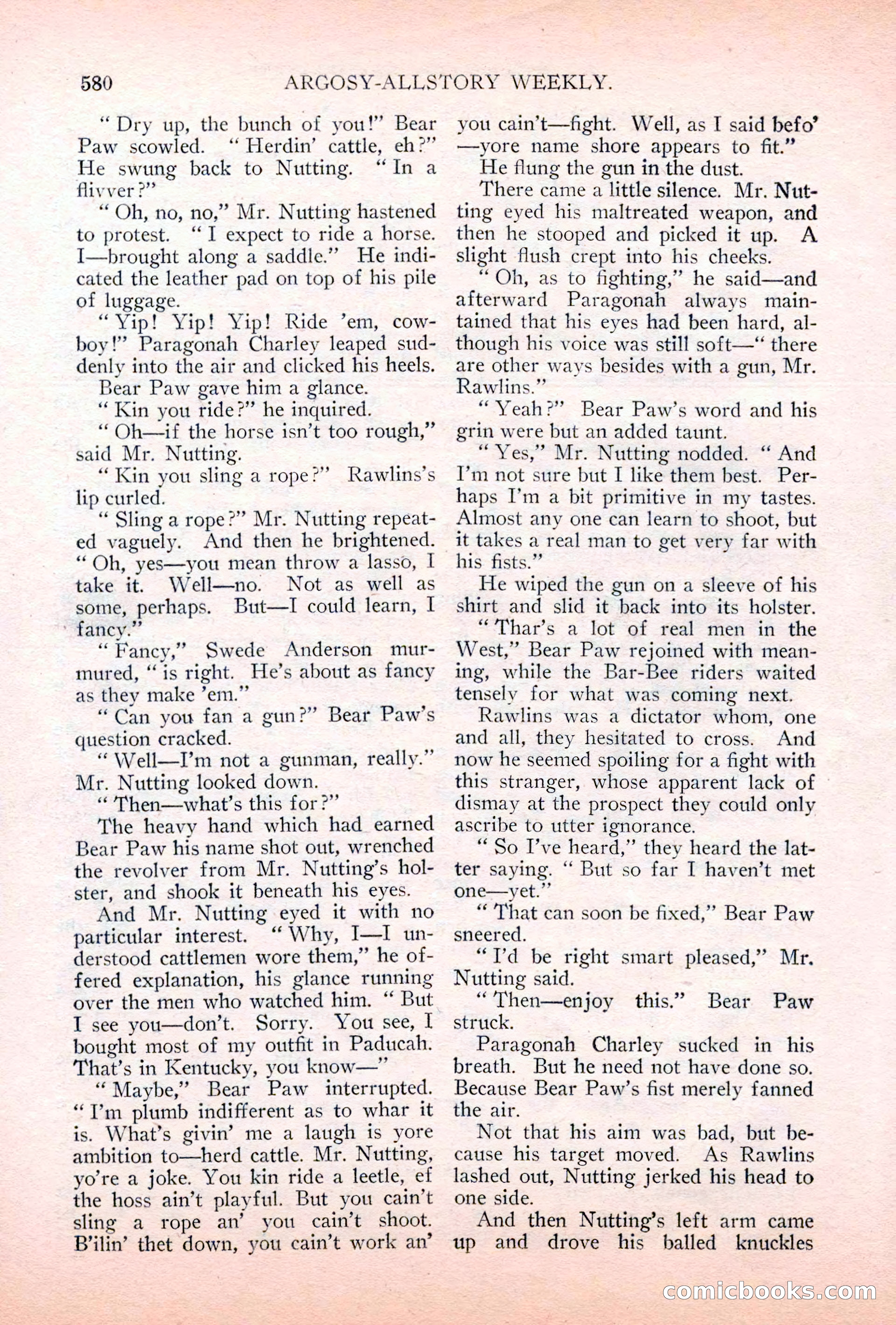 Argosy All-Story Weekly, May 5, 1928 — page 14 of 156