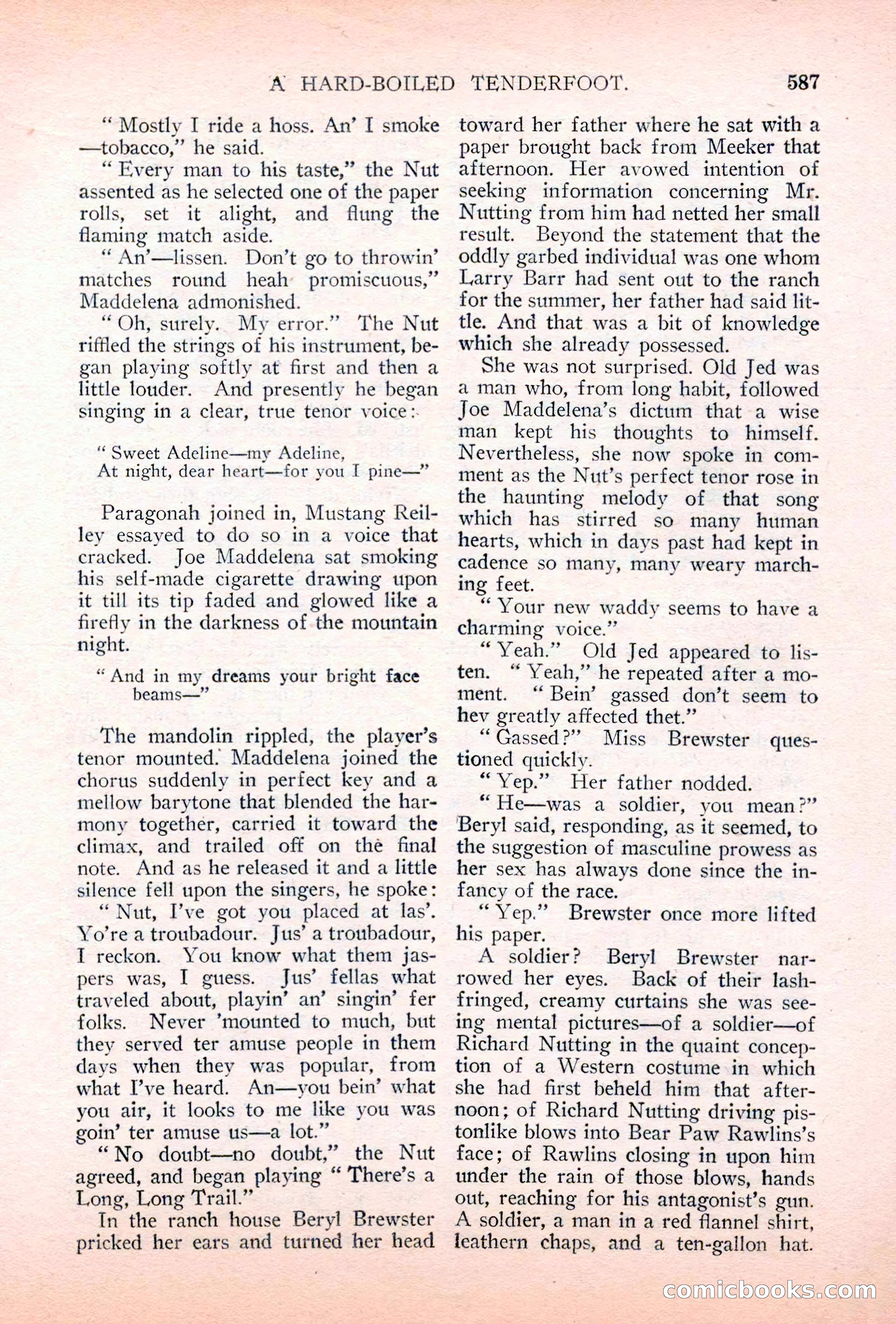 Argosy All-Story Weekly, May 5, 1928 — page 21 of 156