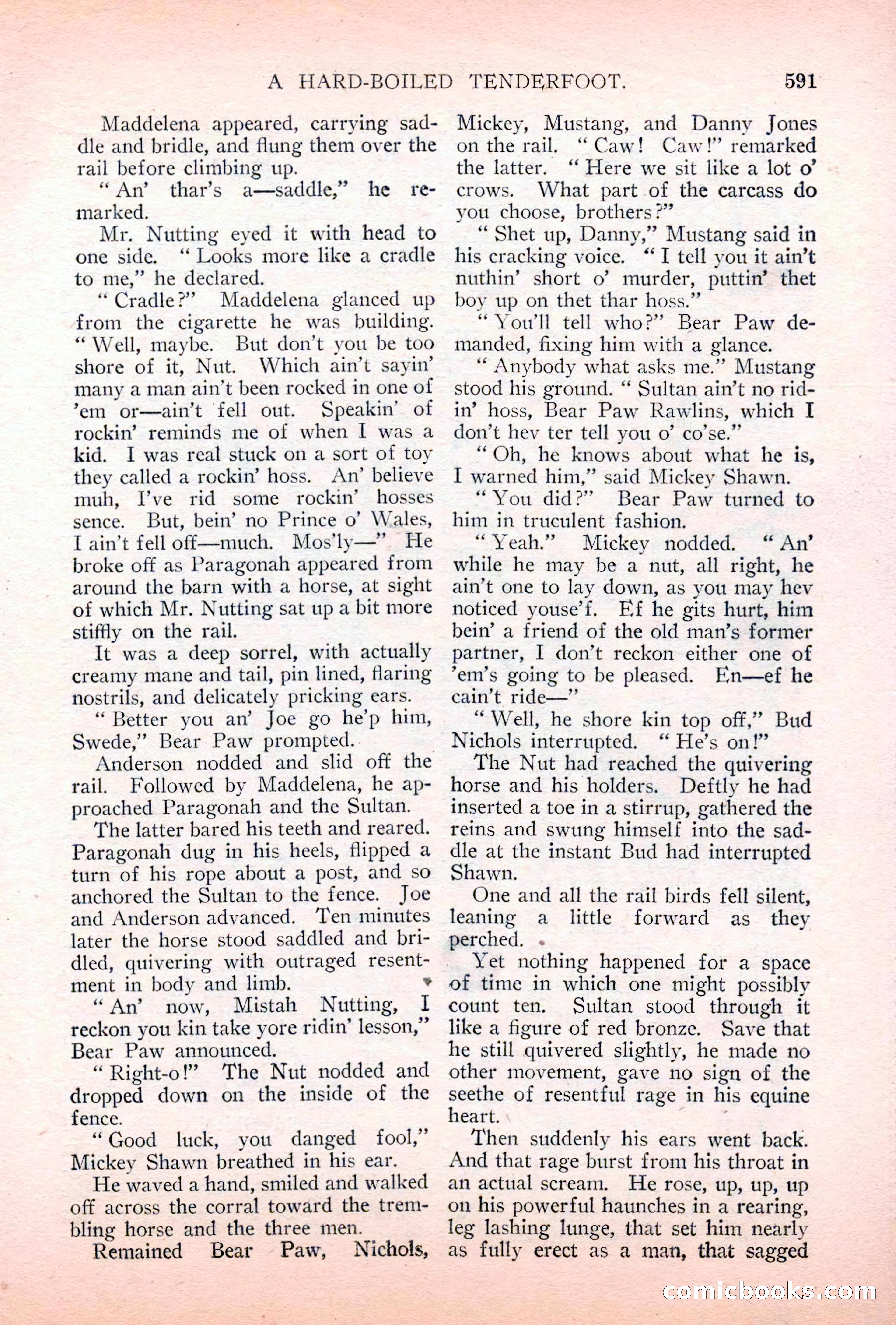 Argosy All-Story Weekly, May 5, 1928 — page 25 of 156
