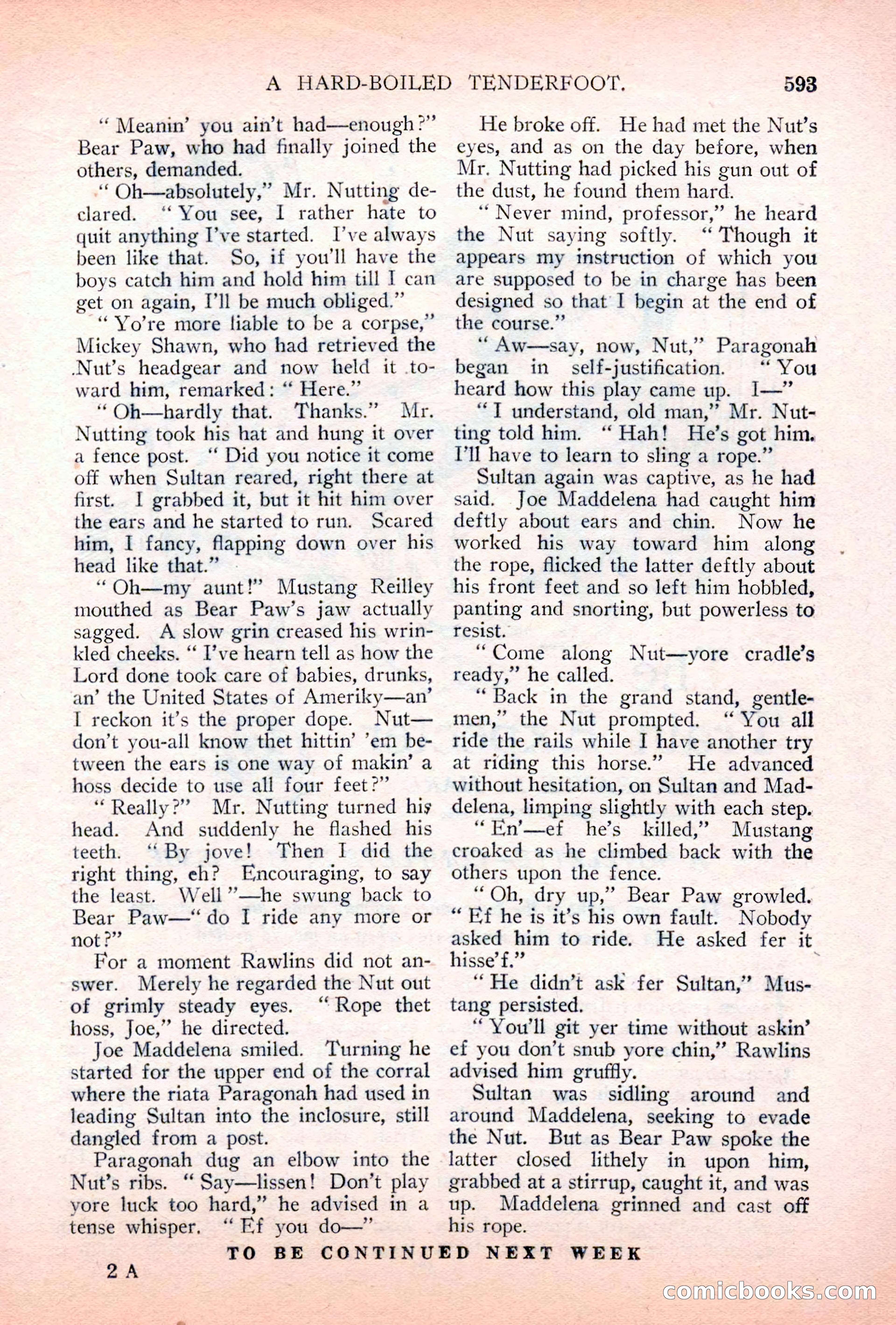 Argosy All-Story Weekly, May 5, 1928 — page 27 of 156