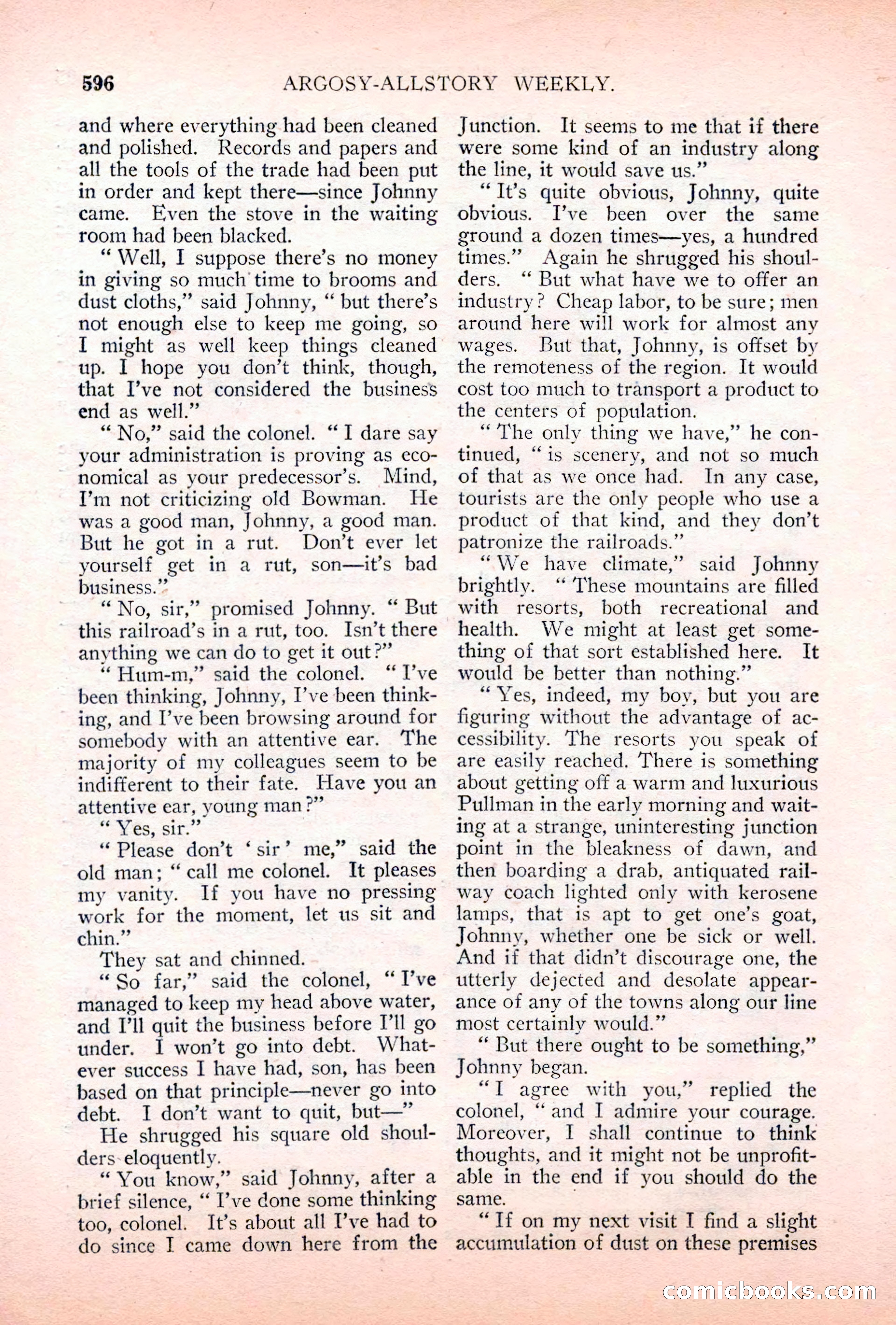 Argosy All-Story Weekly, May 5, 1928 — page 30 of 156