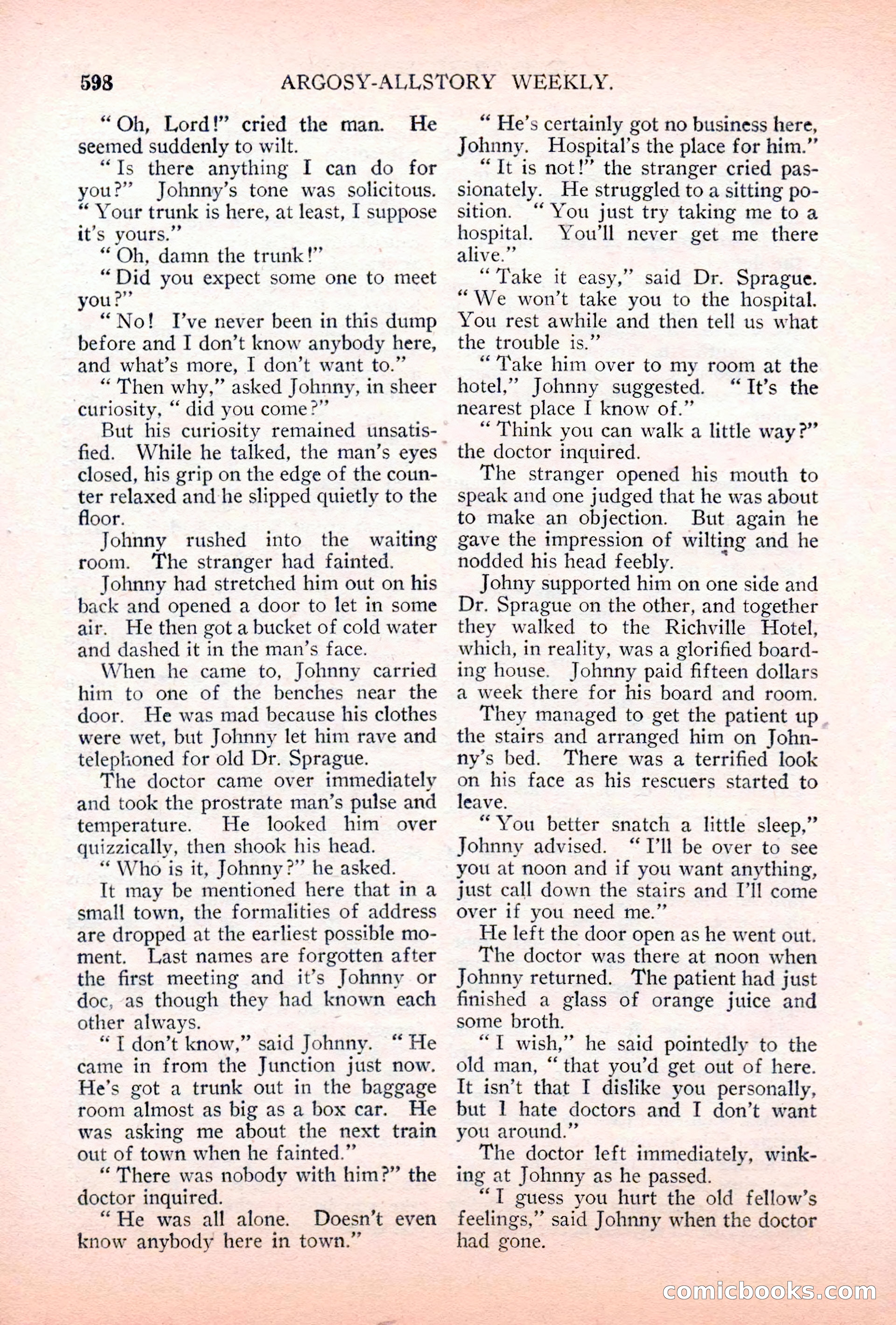 Argosy All-Story Weekly, May 5, 1928 — page 32 of 156