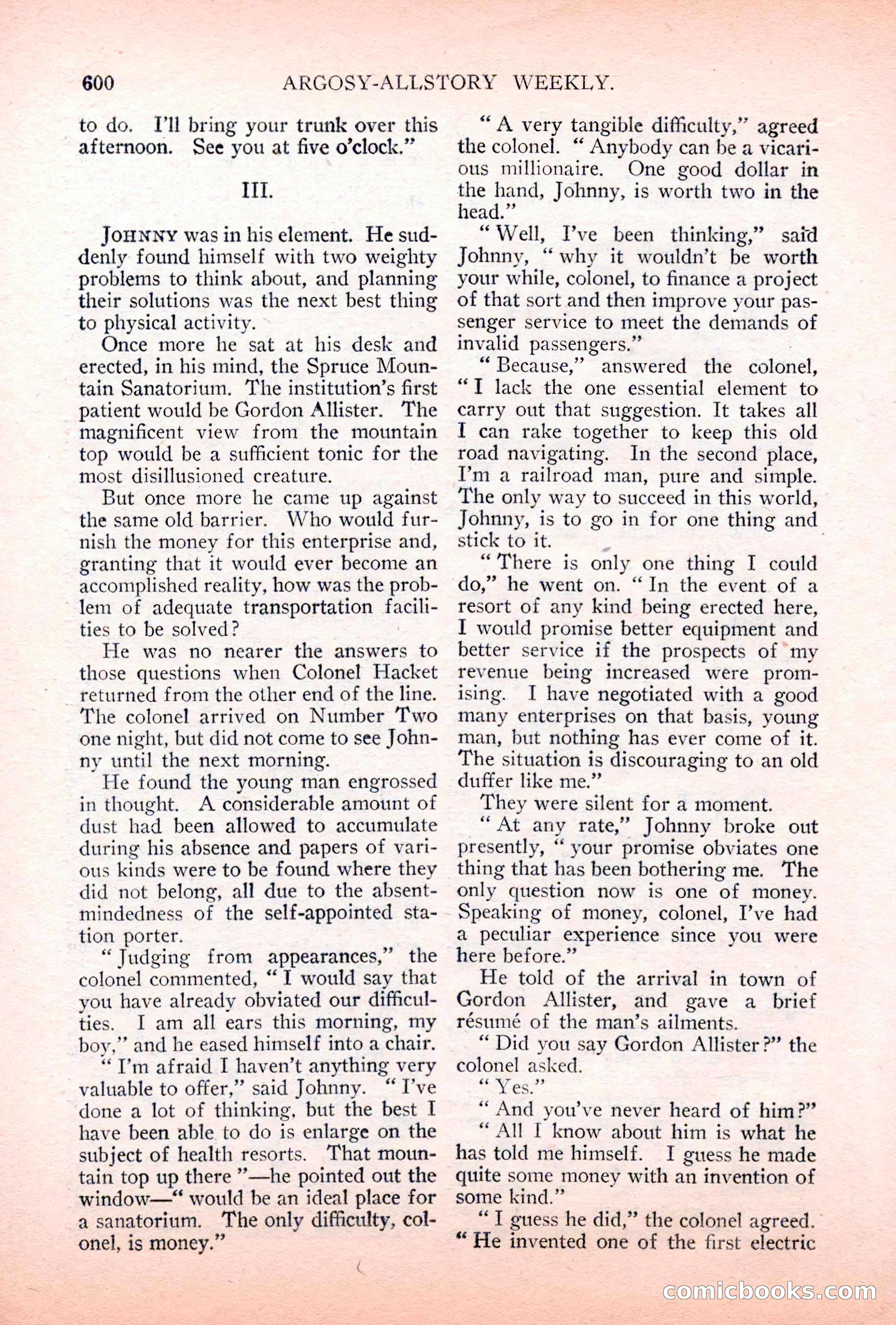 Argosy All-Story Weekly, May 5, 1928 — page 34 of 156