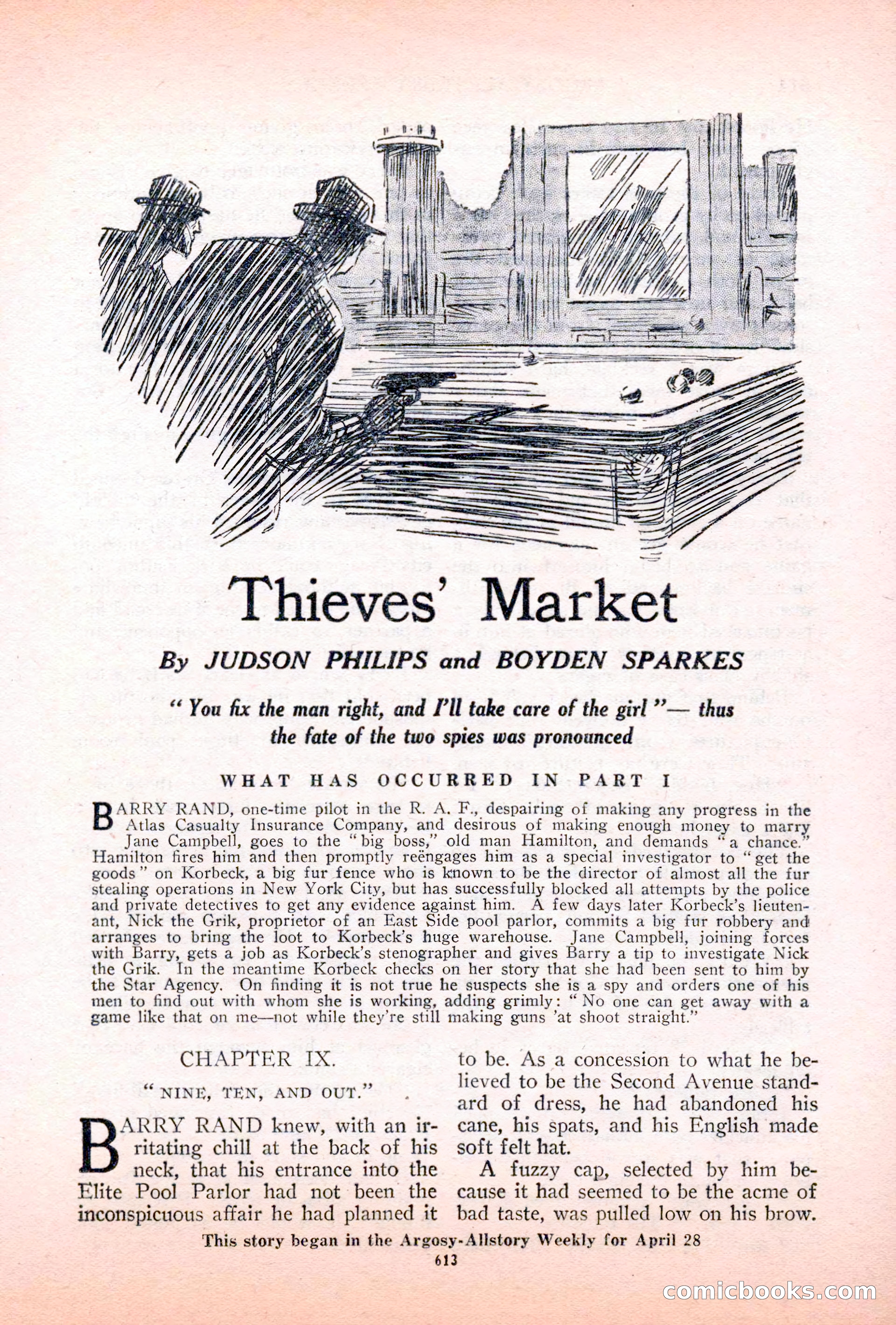 Argosy All-Story Weekly, May 5, 1928 — page 47 of 156