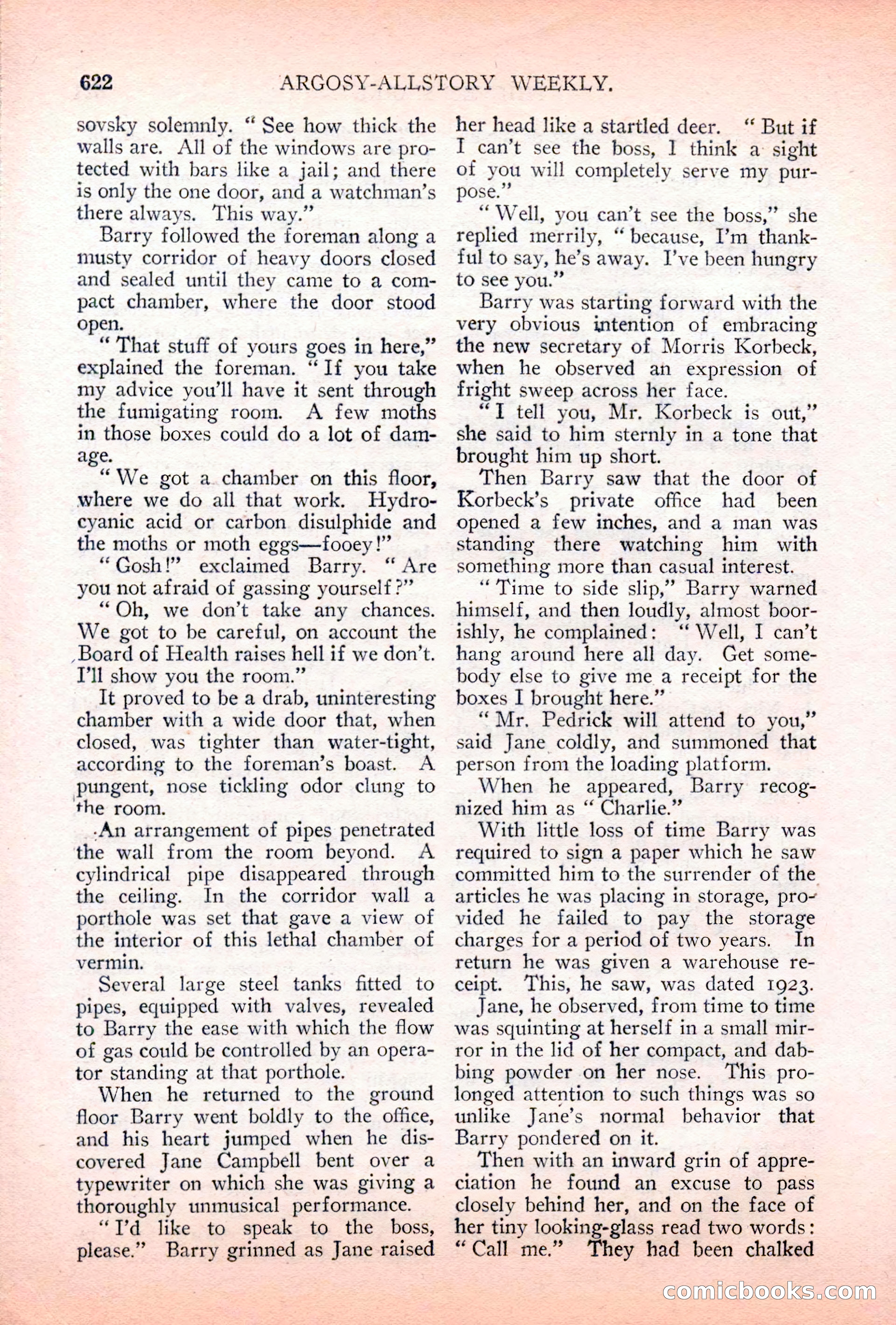 Argosy All-Story Weekly, May 5, 1928 — page 56 of 156