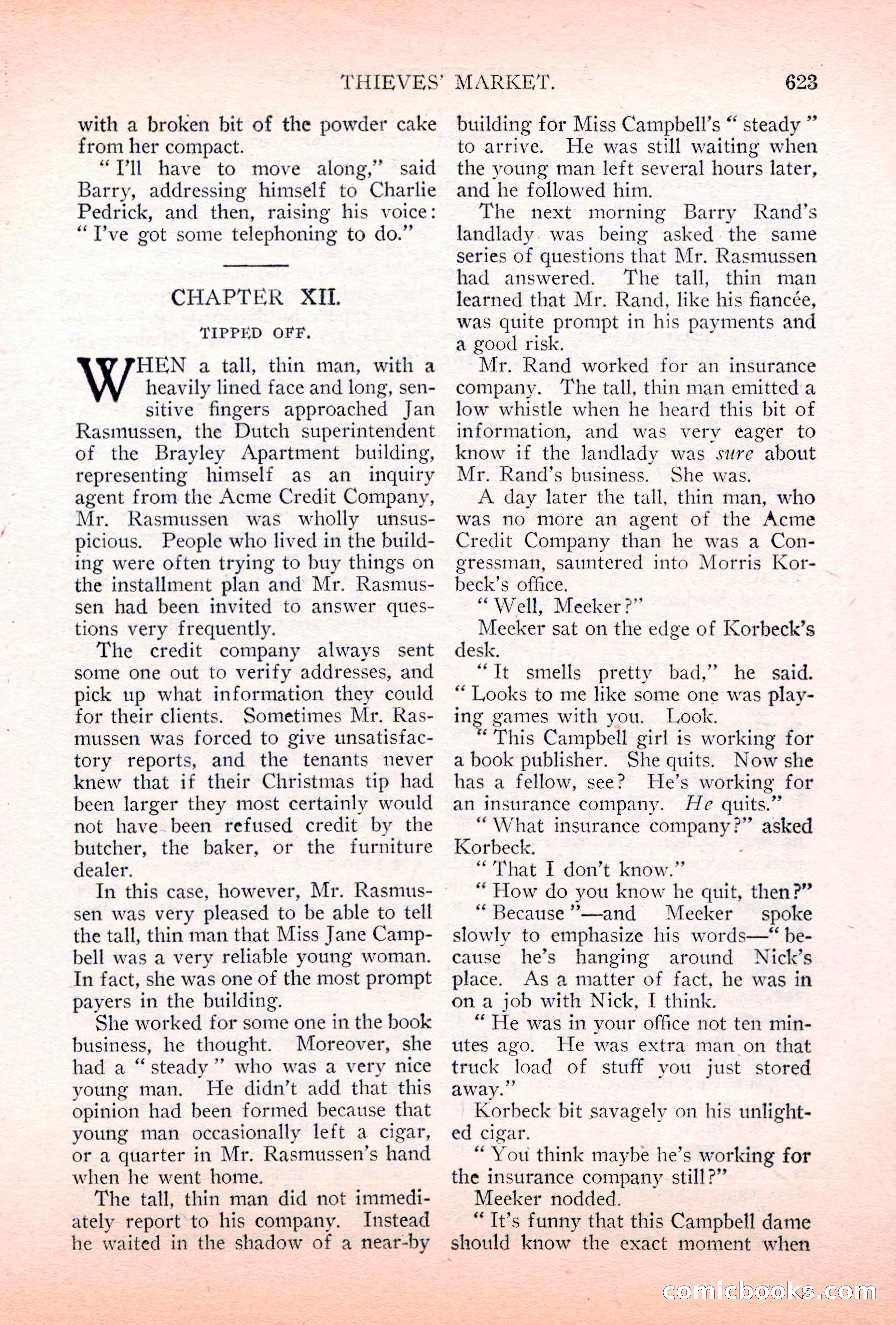 Argosy All-Story Weekly, May 5, 1928 — page 57 of 156