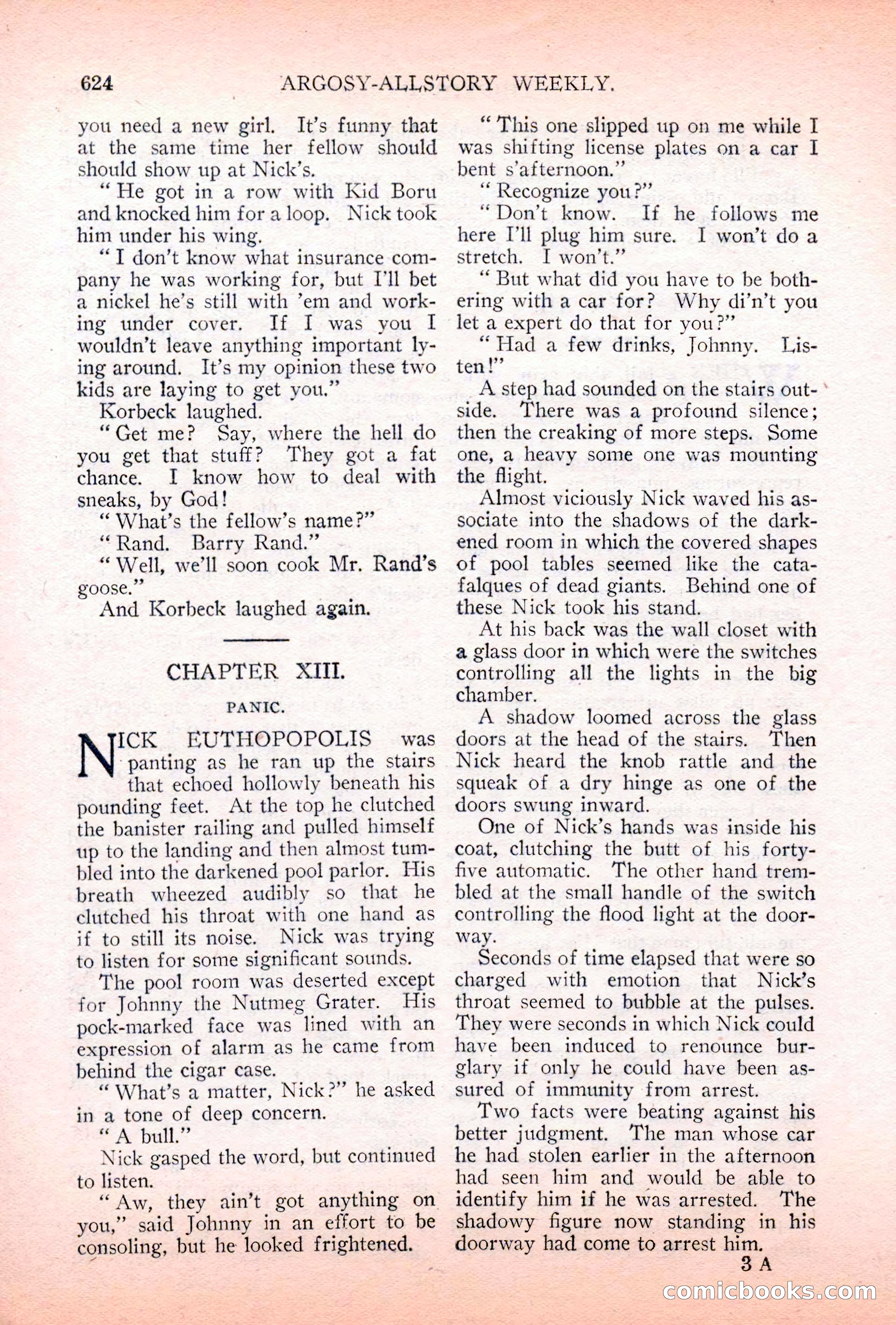Argosy All-Story Weekly, May 5, 1928 — page 58 of 156