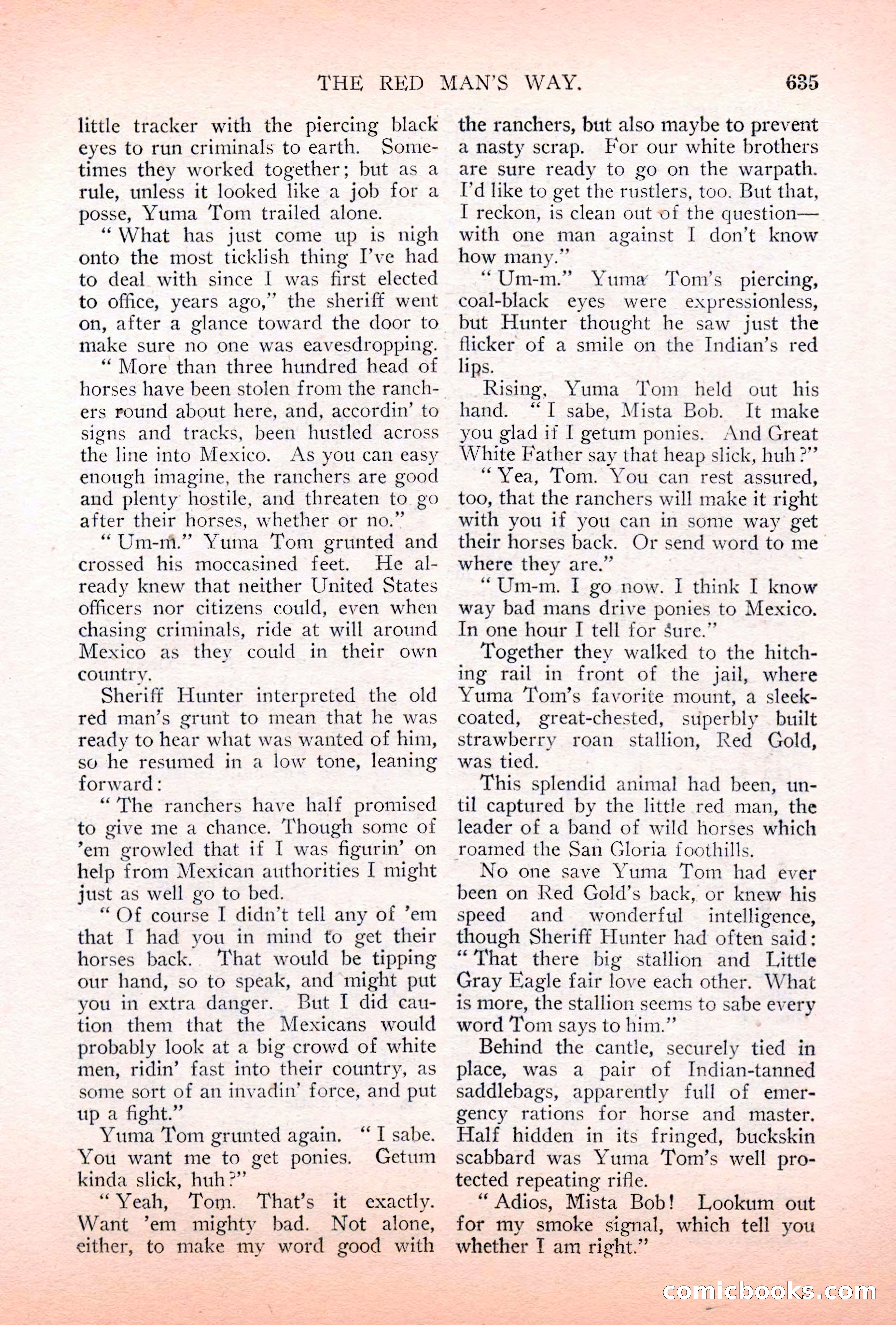 Argosy All-Story Weekly, May 5, 1928 — page 69 of 156