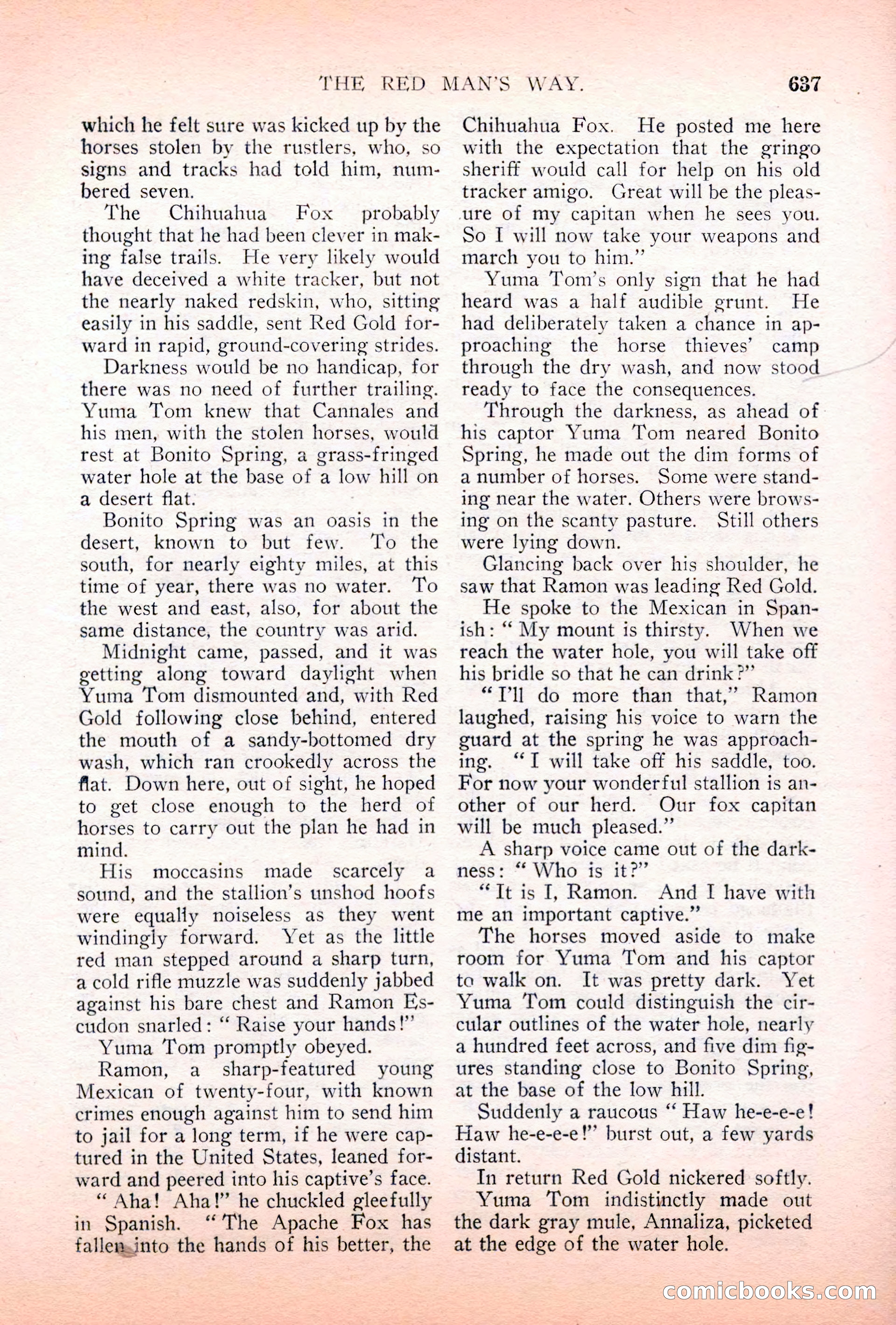 Argosy All-Story Weekly, May 5, 1928 — page 71 of 156