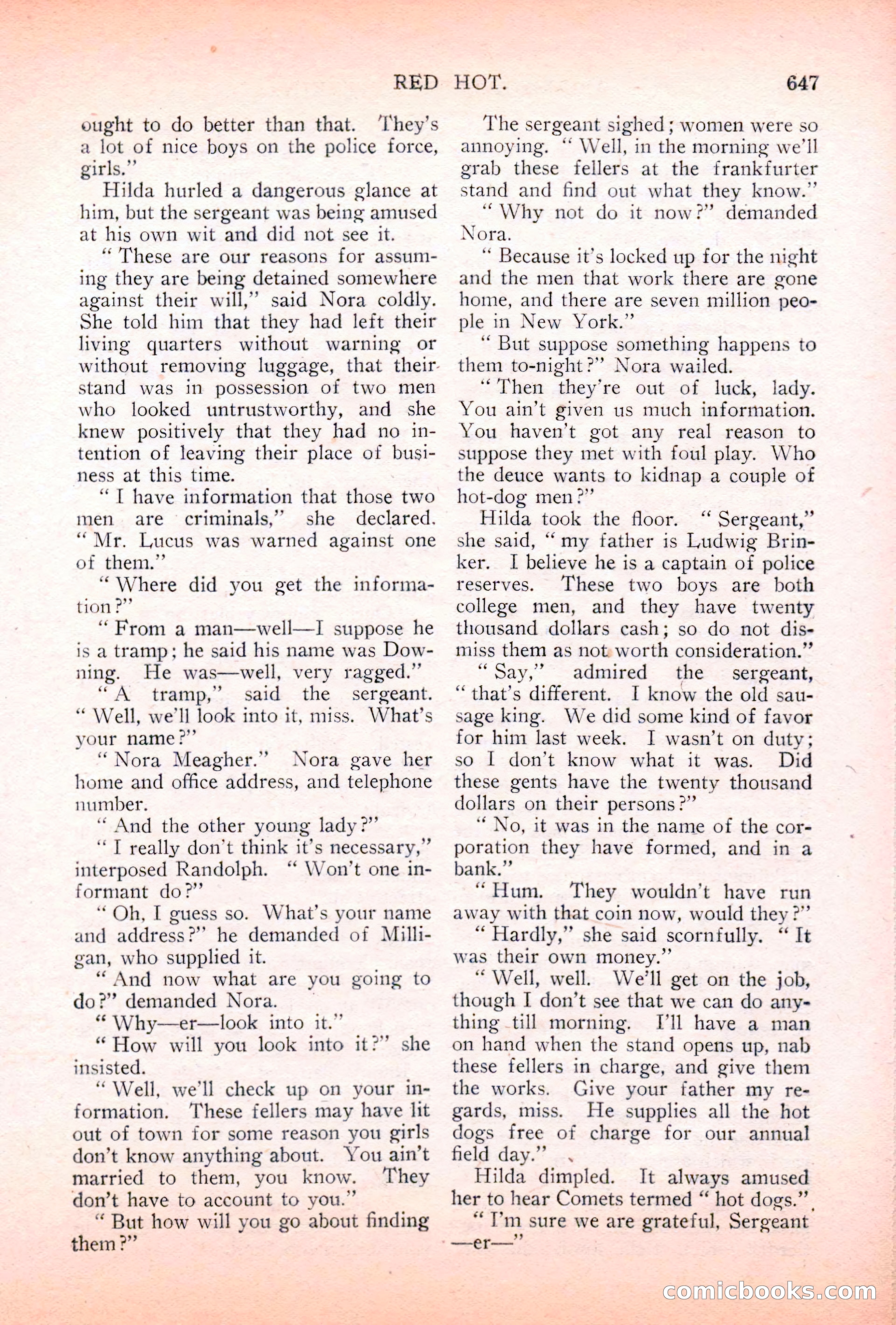 Argosy All-Story Weekly, May 5, 1928 — page 81 of 156