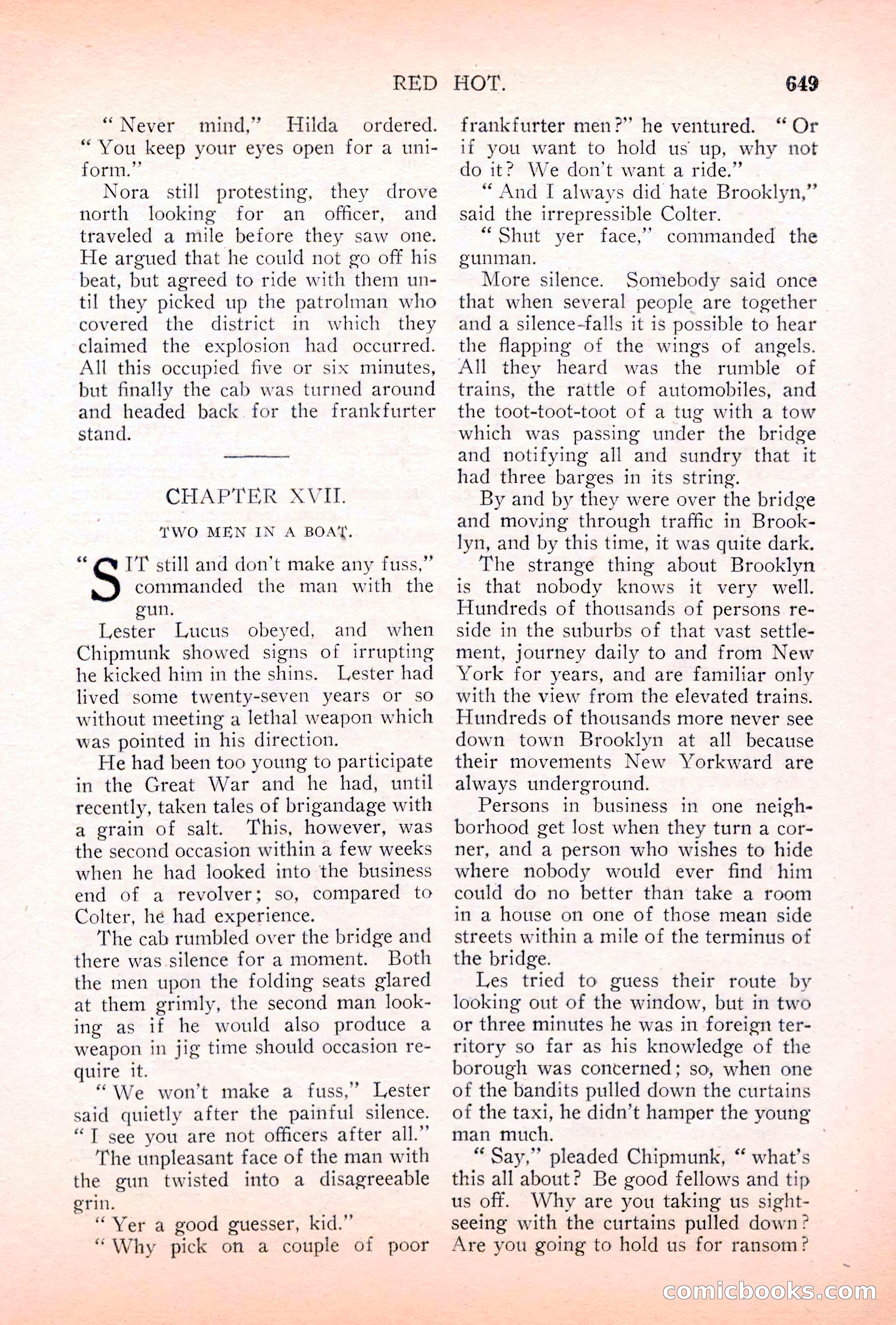 Argosy All-Story Weekly, May 5, 1928 — page 83 of 156