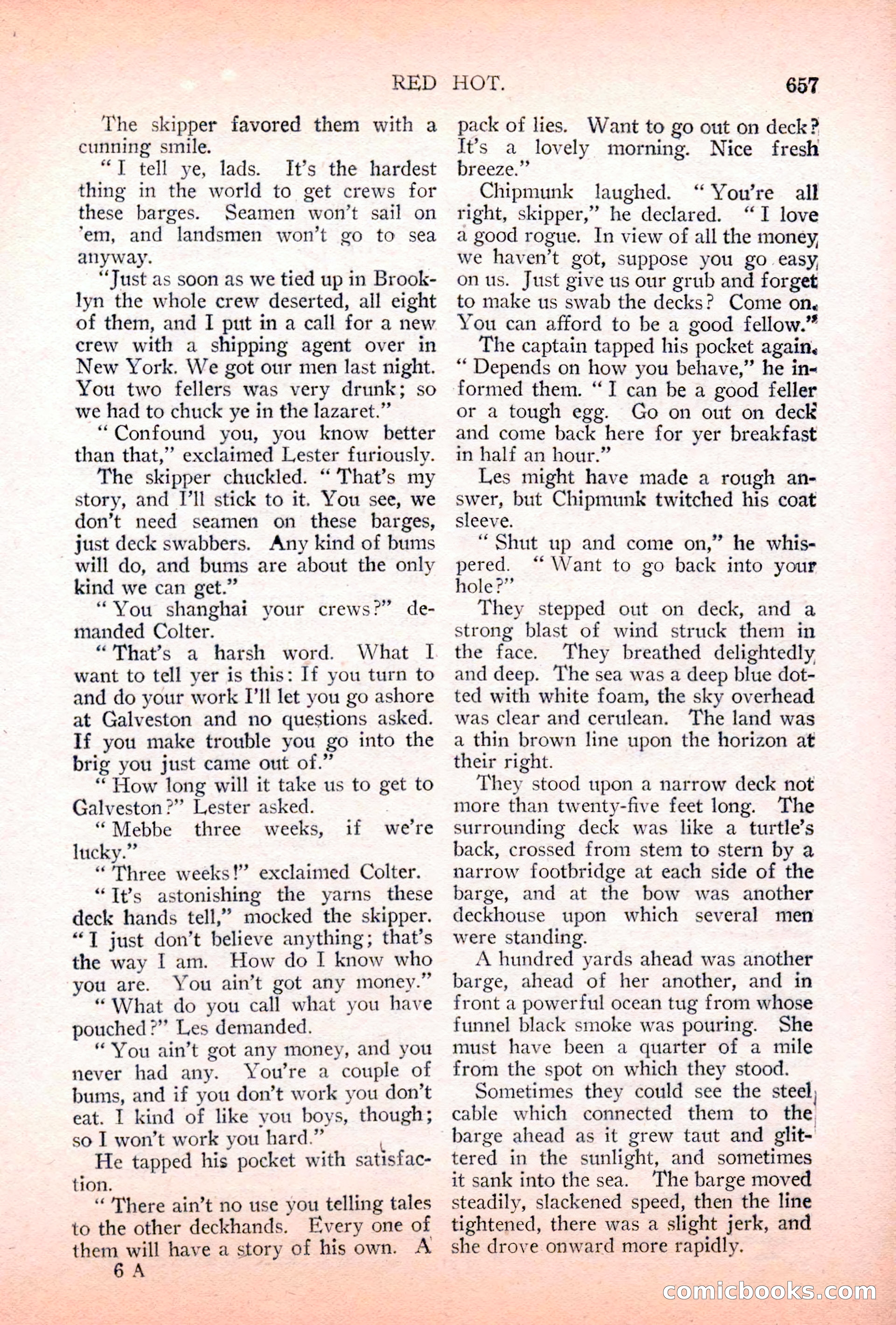 Argosy All-Story Weekly, May 5, 1928 — page 91 of 156