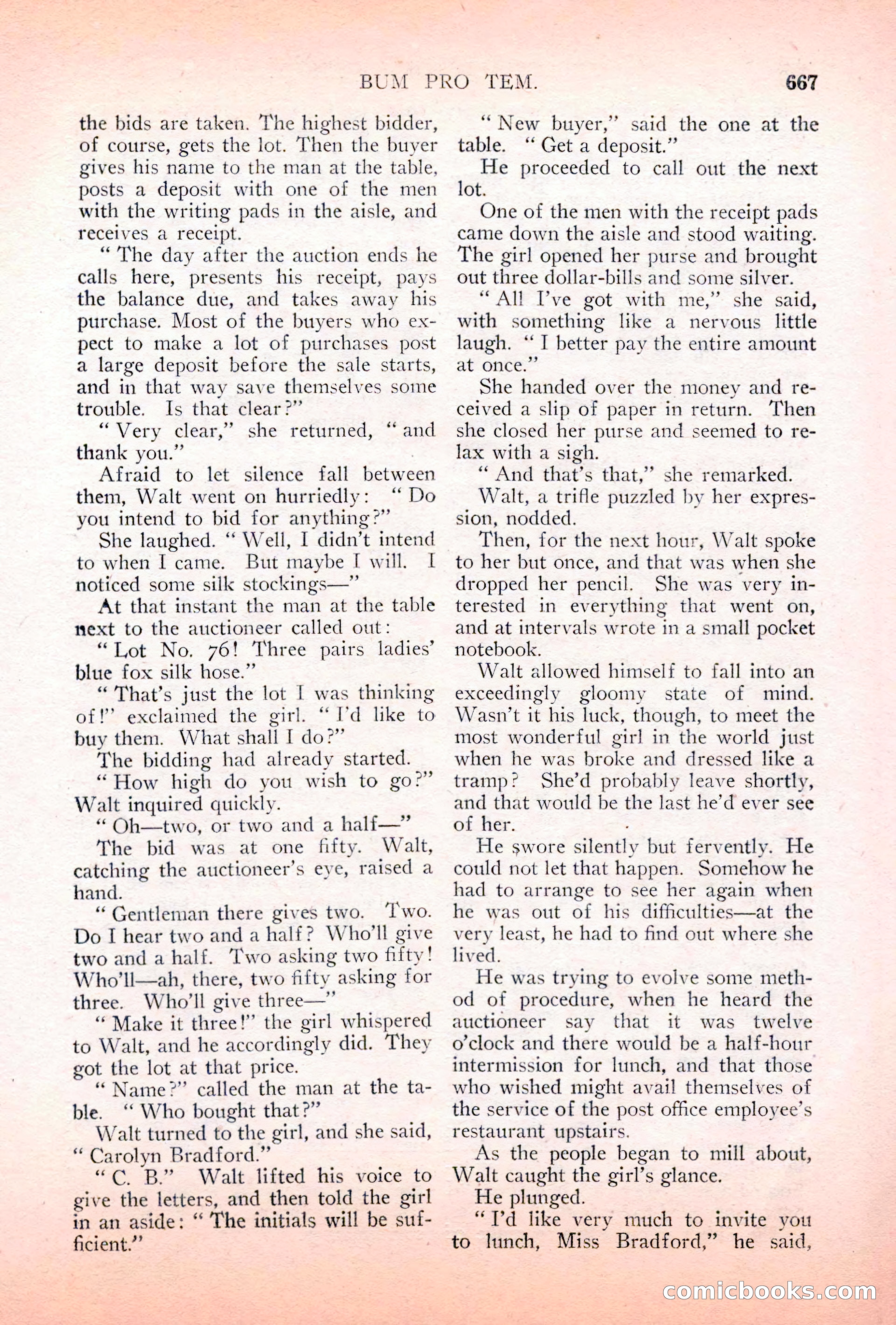 Argosy All-Story Weekly, May 5, 1928 — page 101 of 156