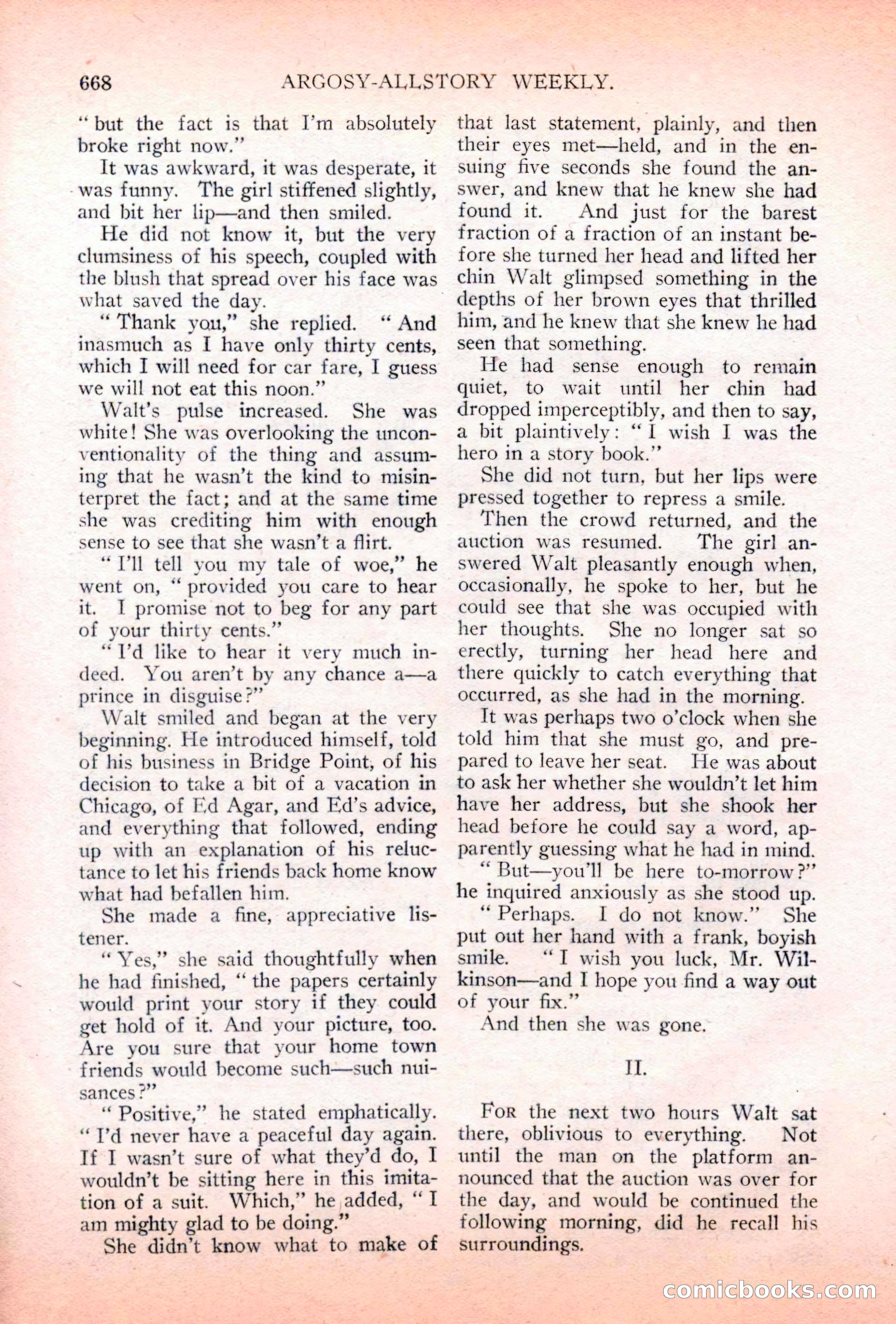 Argosy All-Story Weekly, May 5, 1928 — page 102 of 156