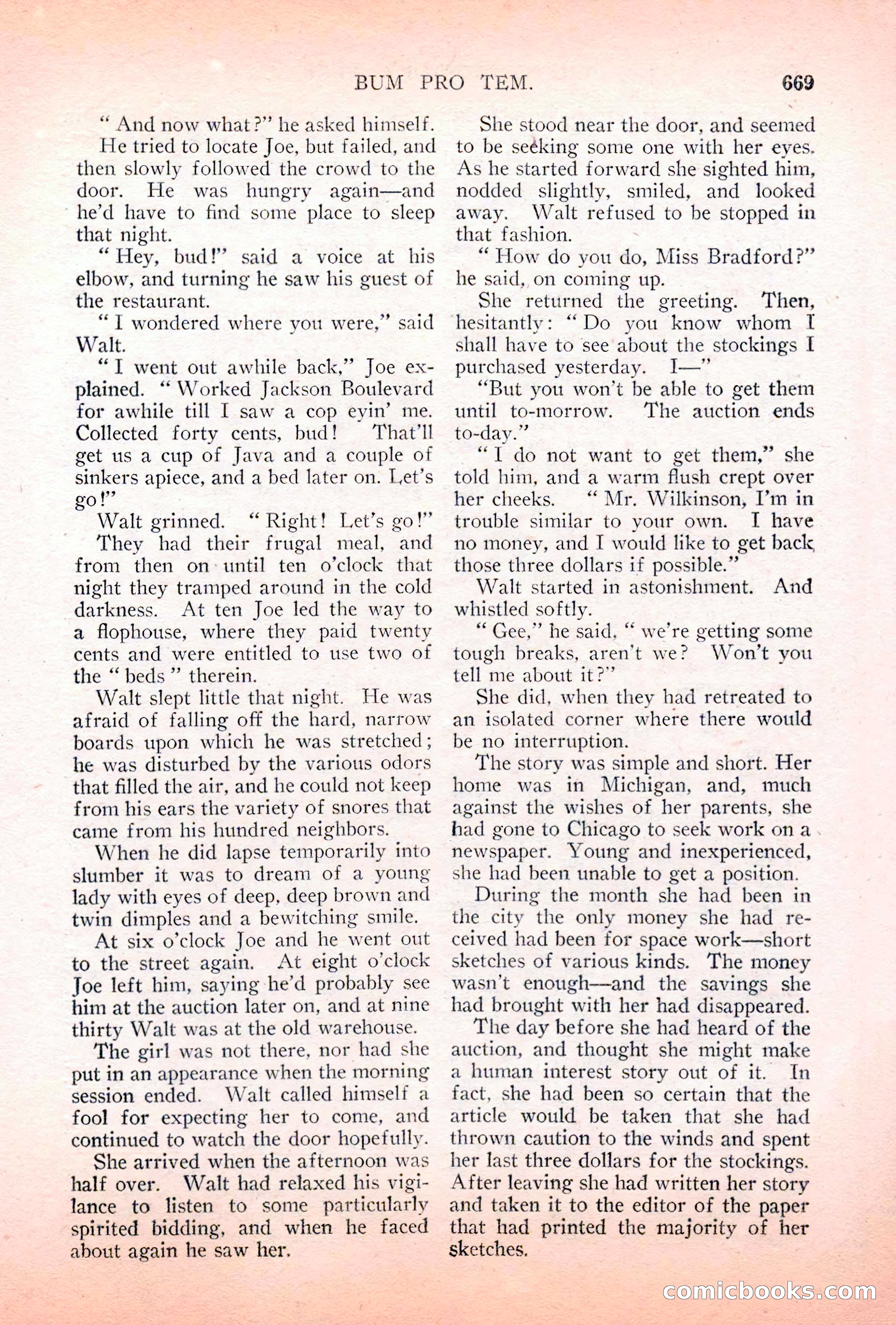 Argosy All-Story Weekly, May 5, 1928 — page 103 of 156