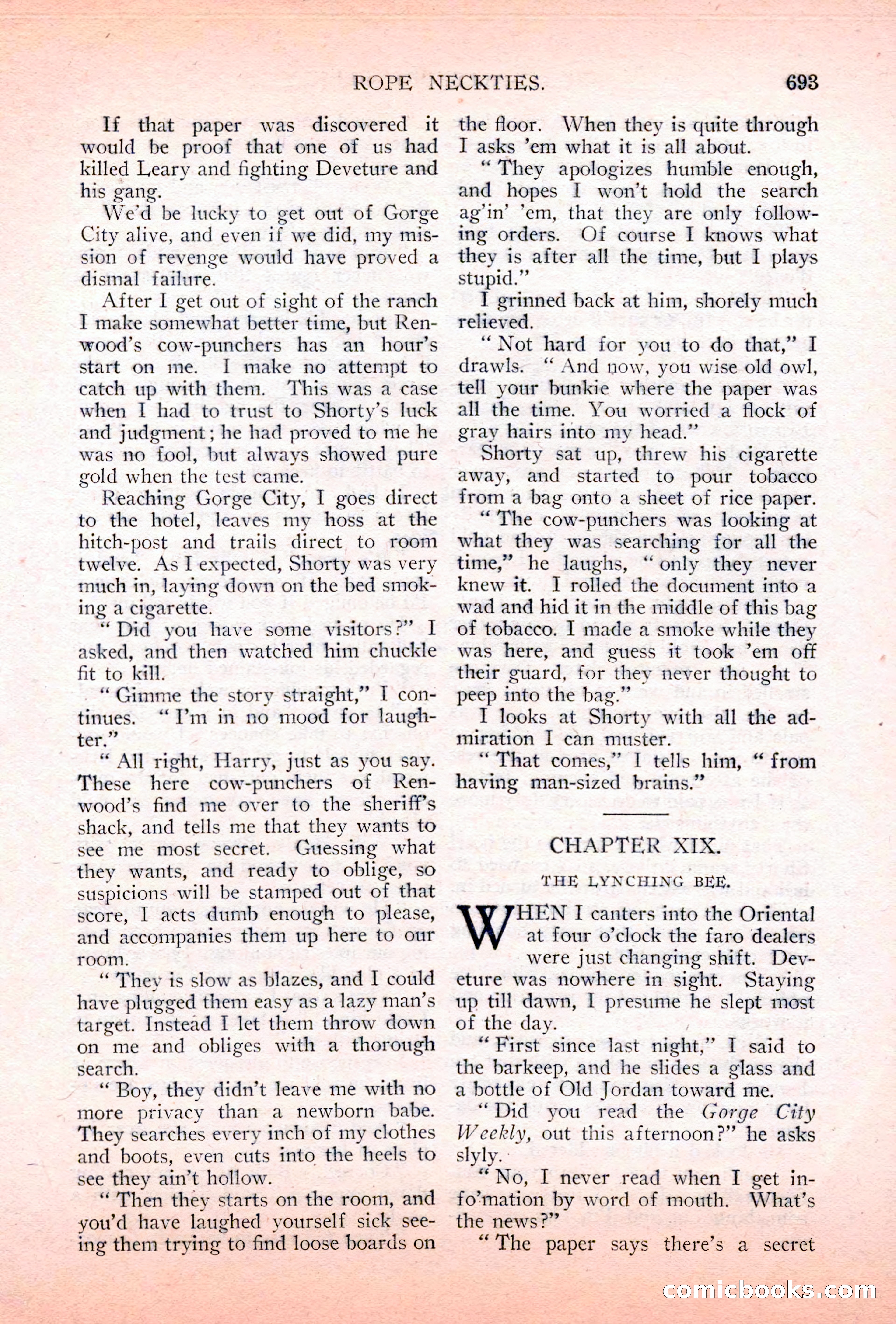 Argosy All-Story Weekly, May 5, 1928 — page 127 of 156