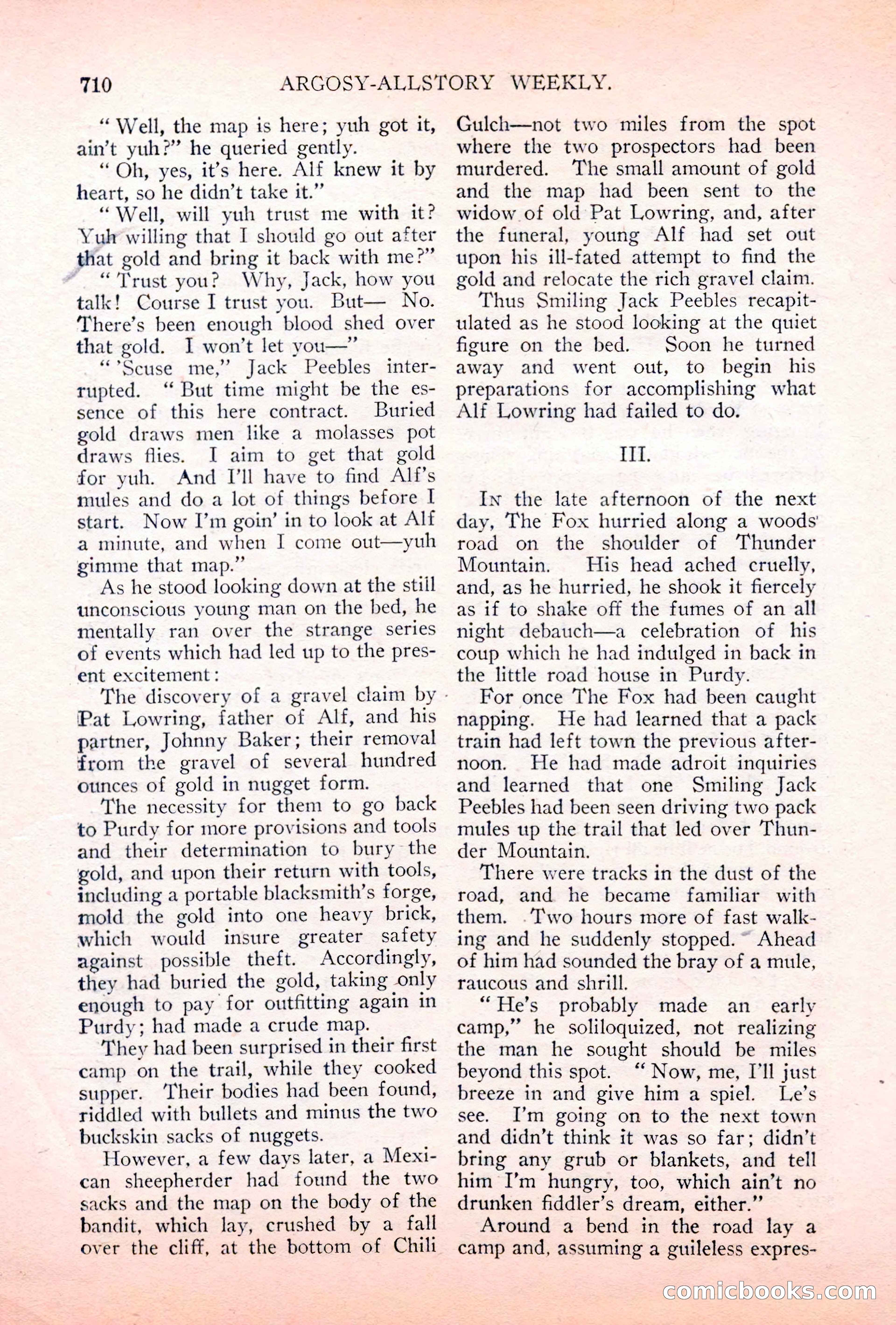 Argosy All-Story Weekly, May 5, 1928 — page 144 of 156