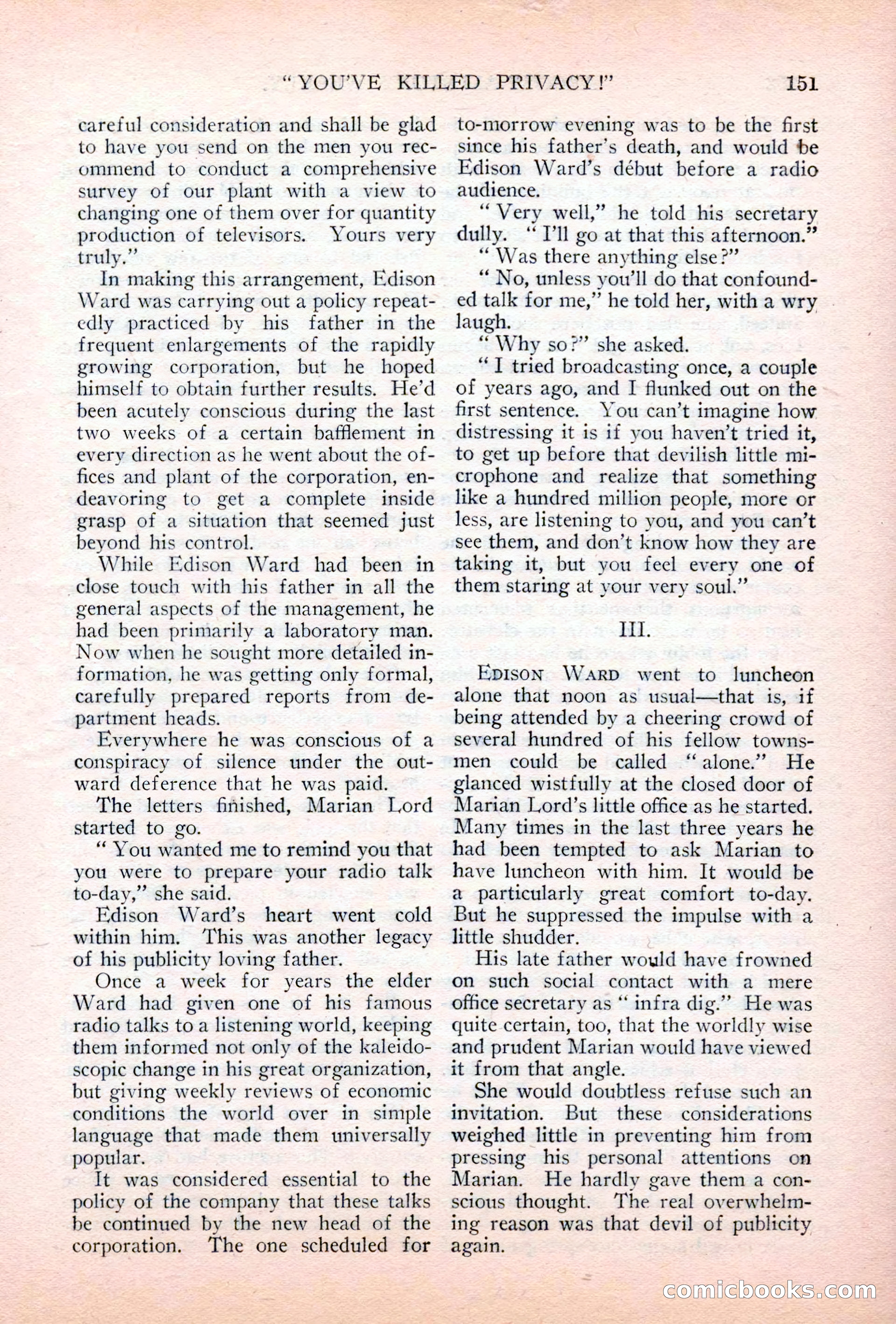 Argosy All-Story Weekly, July 7, 1928 — page 11 of 150