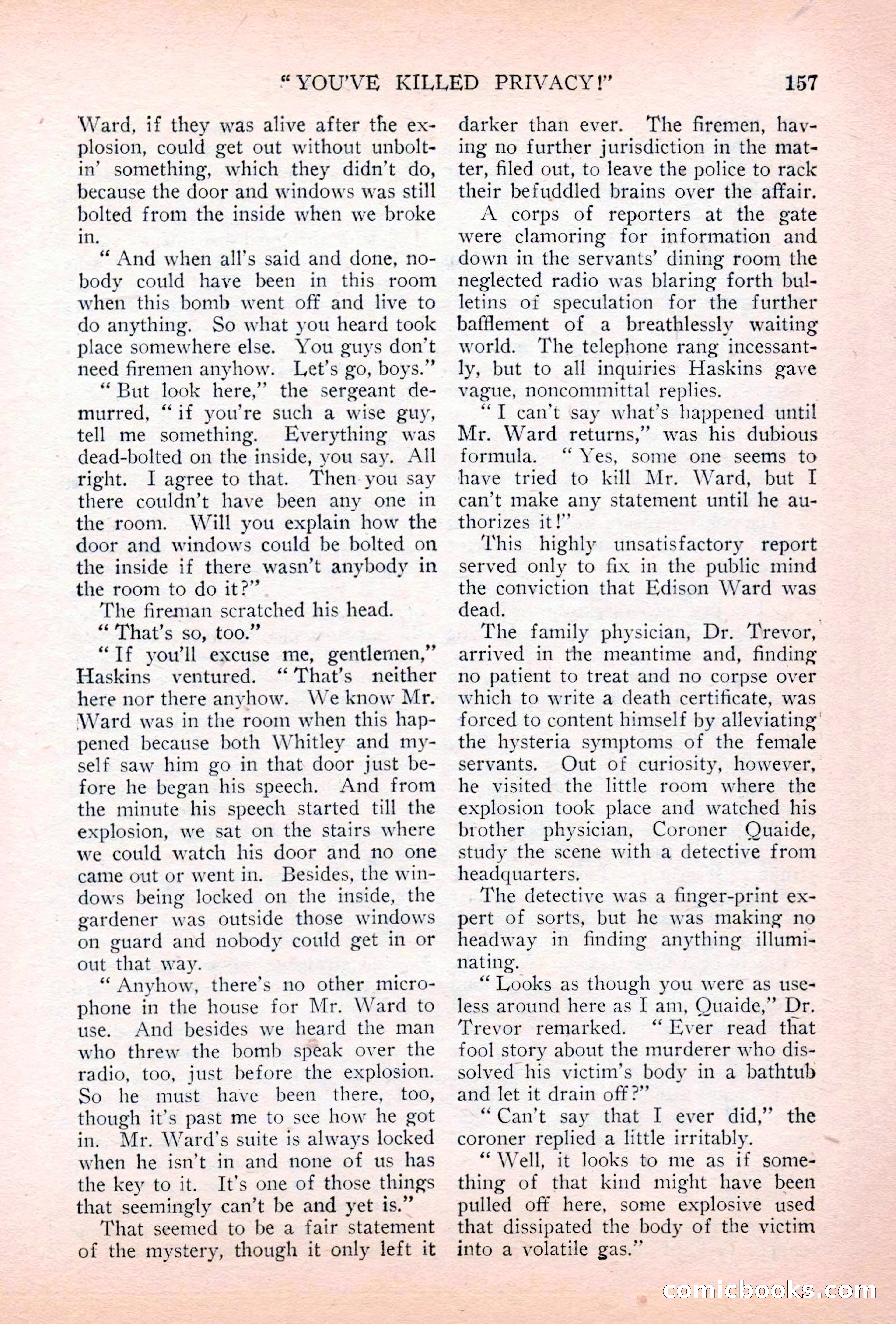 Argosy All-Story Weekly, July 7, 1928 — page 17 of 150