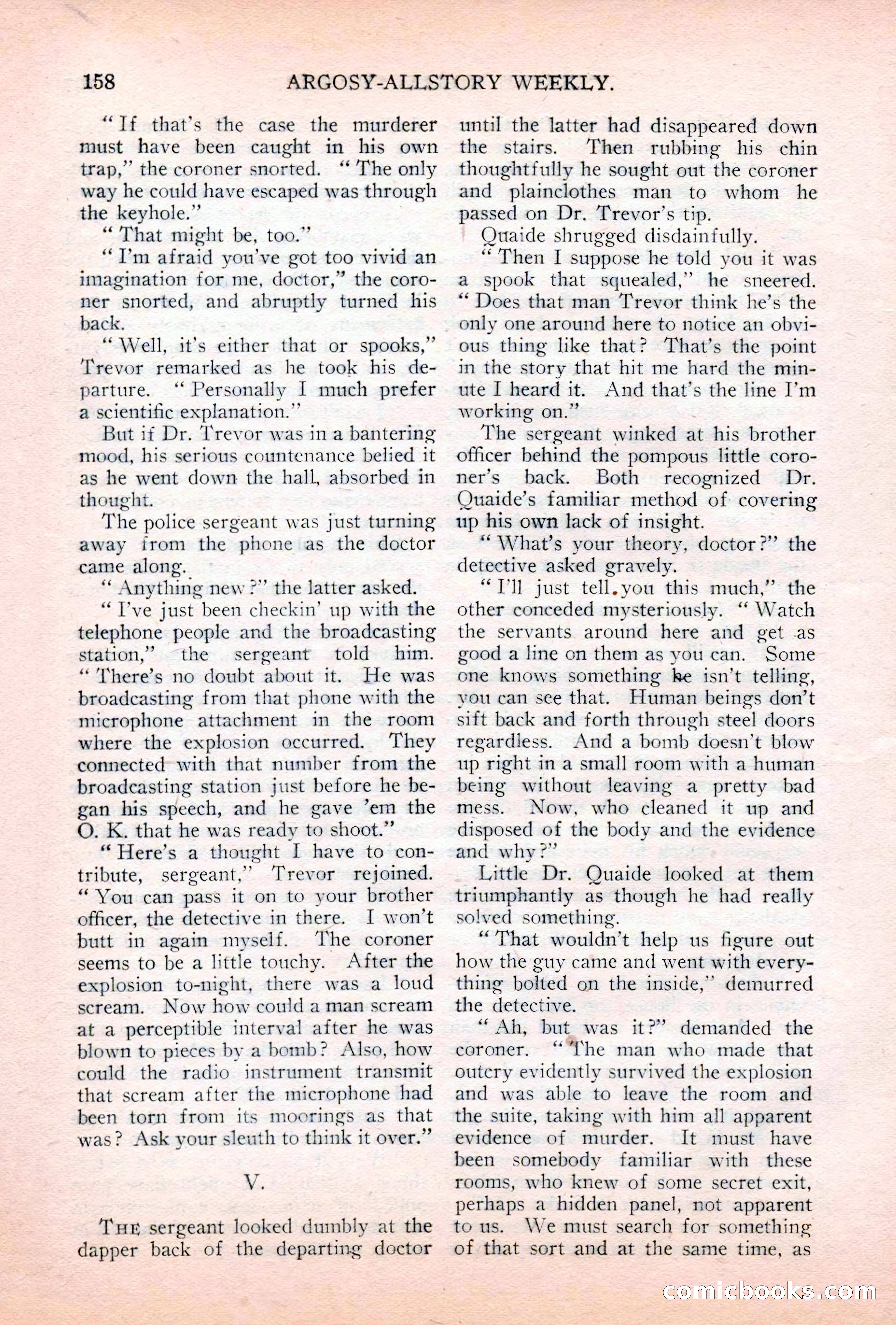 Argosy All-Story Weekly, July 7, 1928 — page 18 of 150