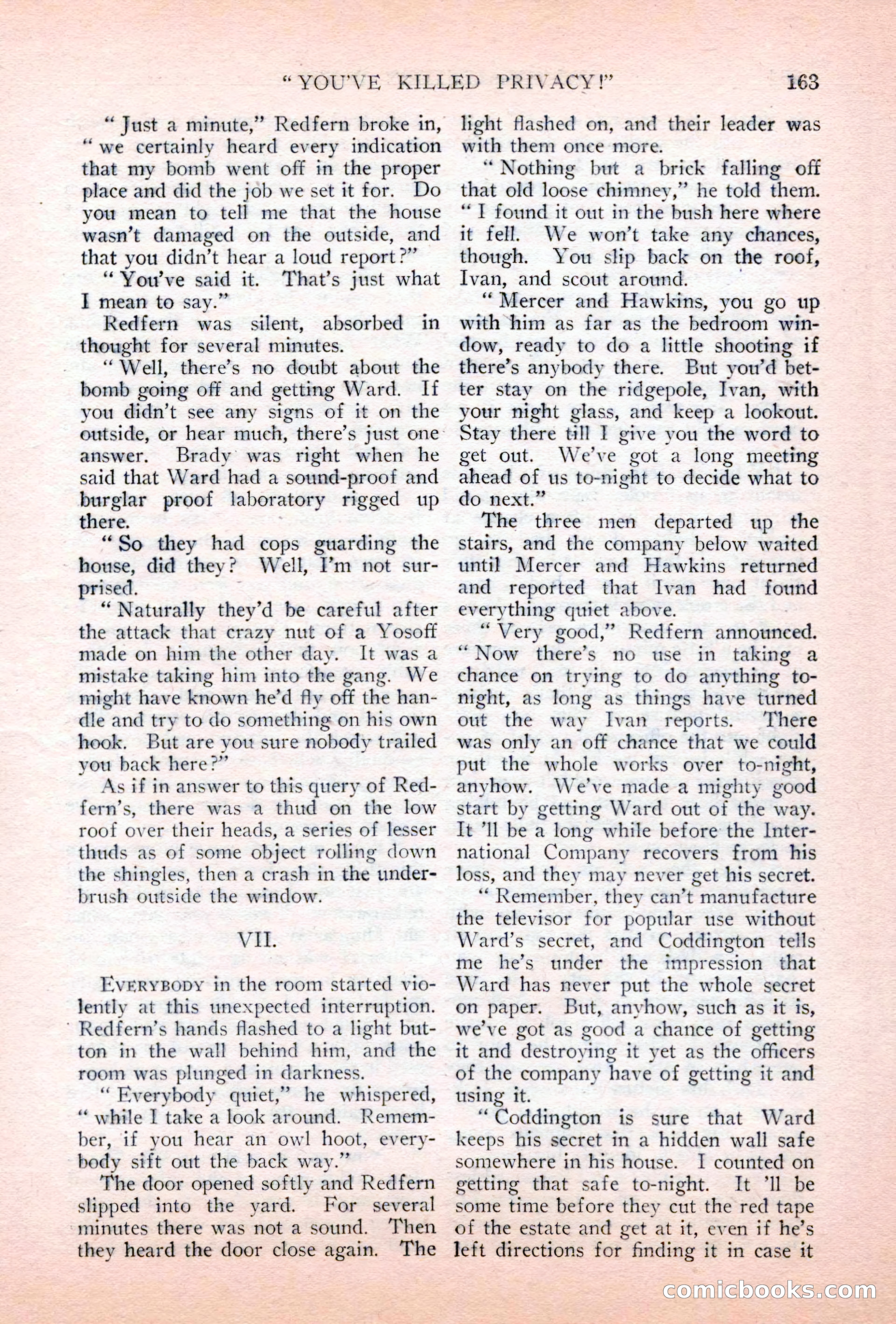 Argosy All-Story Weekly, July 7, 1928 — page 23 of 150