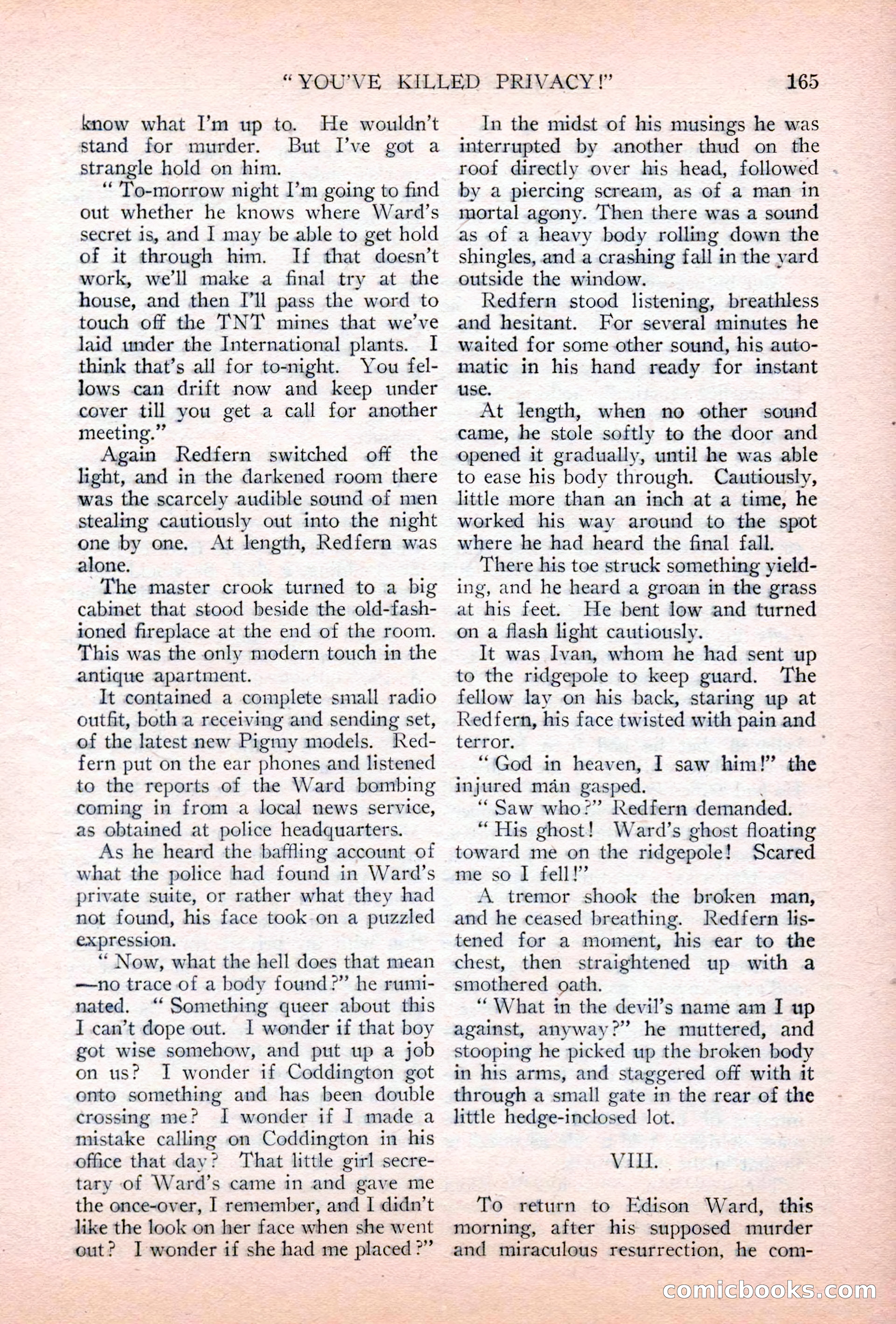 Argosy All-Story Weekly, July 7, 1928 — page 25 of 150