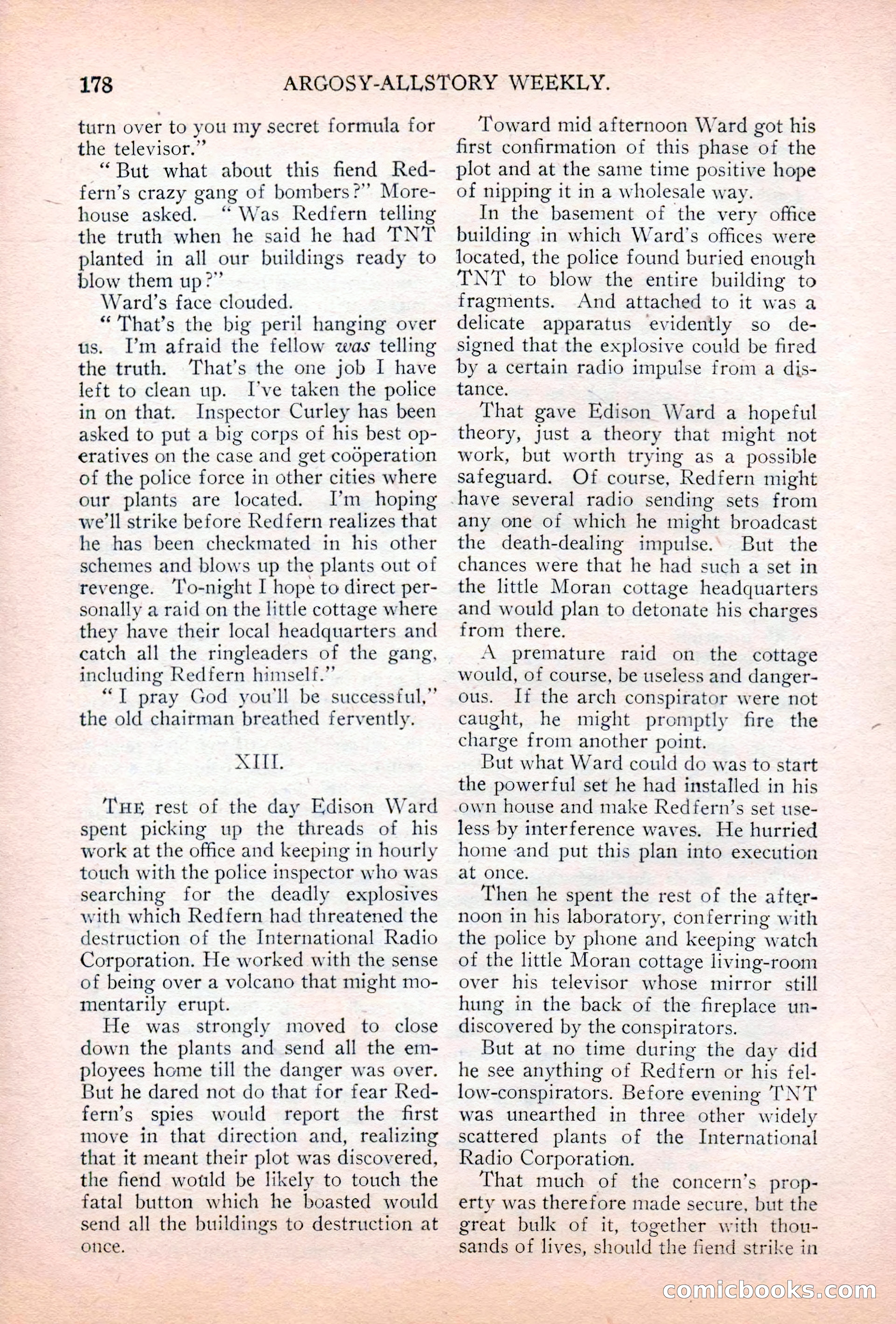 Argosy All-Story Weekly, July 7, 1928 — page 38 of 150