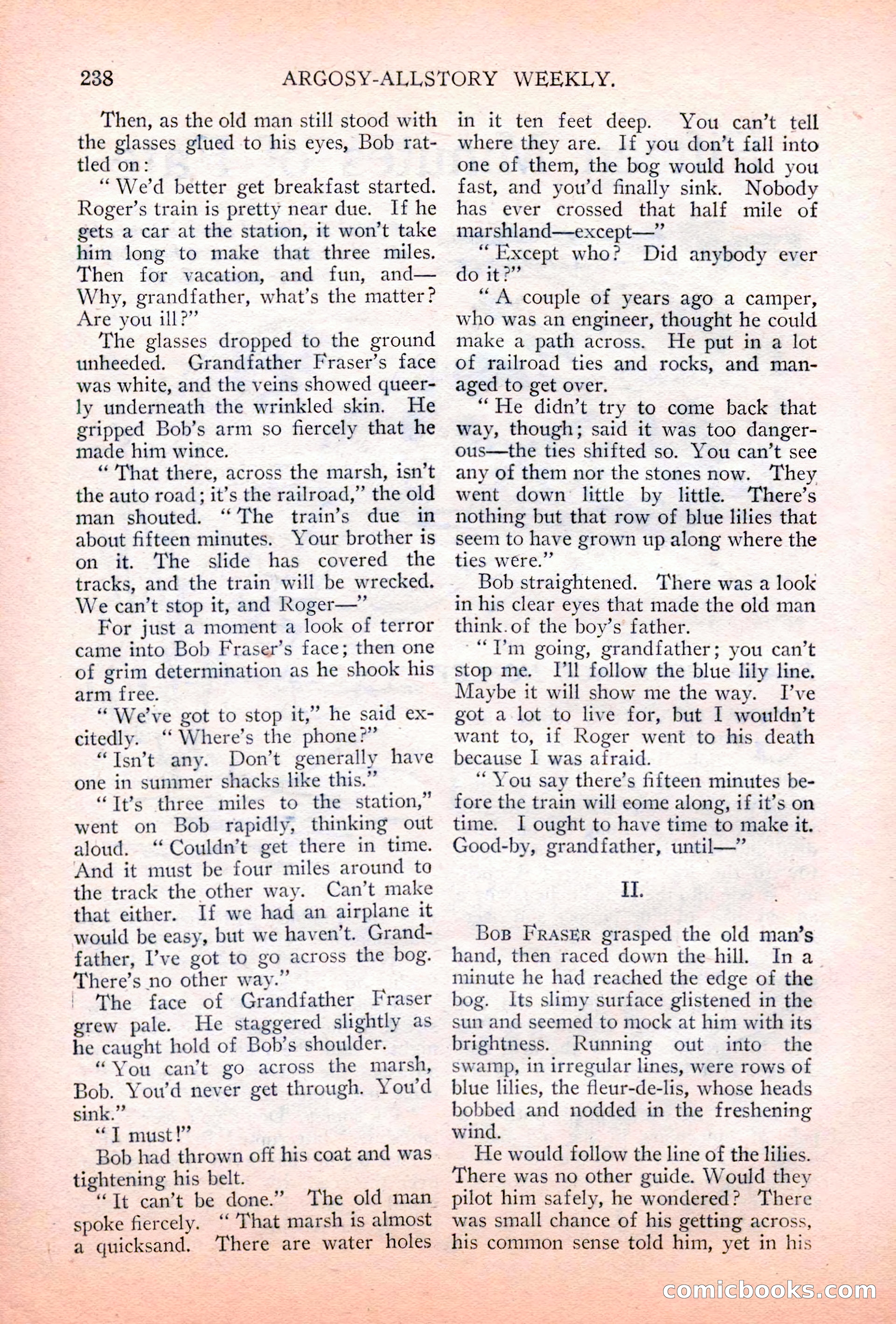 Argosy All-Story Weekly, July 7, 1928 — page 98 of 150