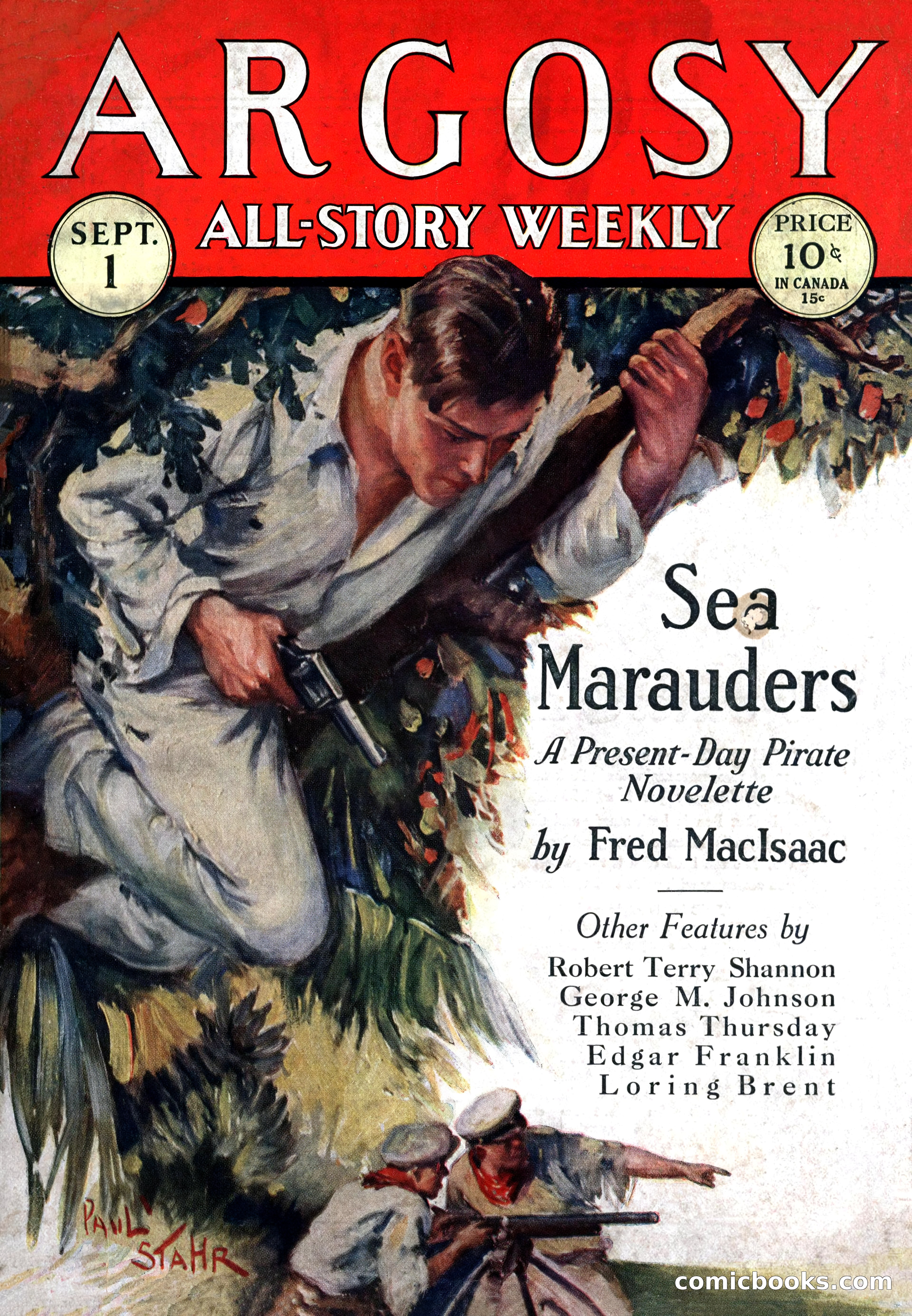 Argosy All-Story Weekly — "Sea Marauders"