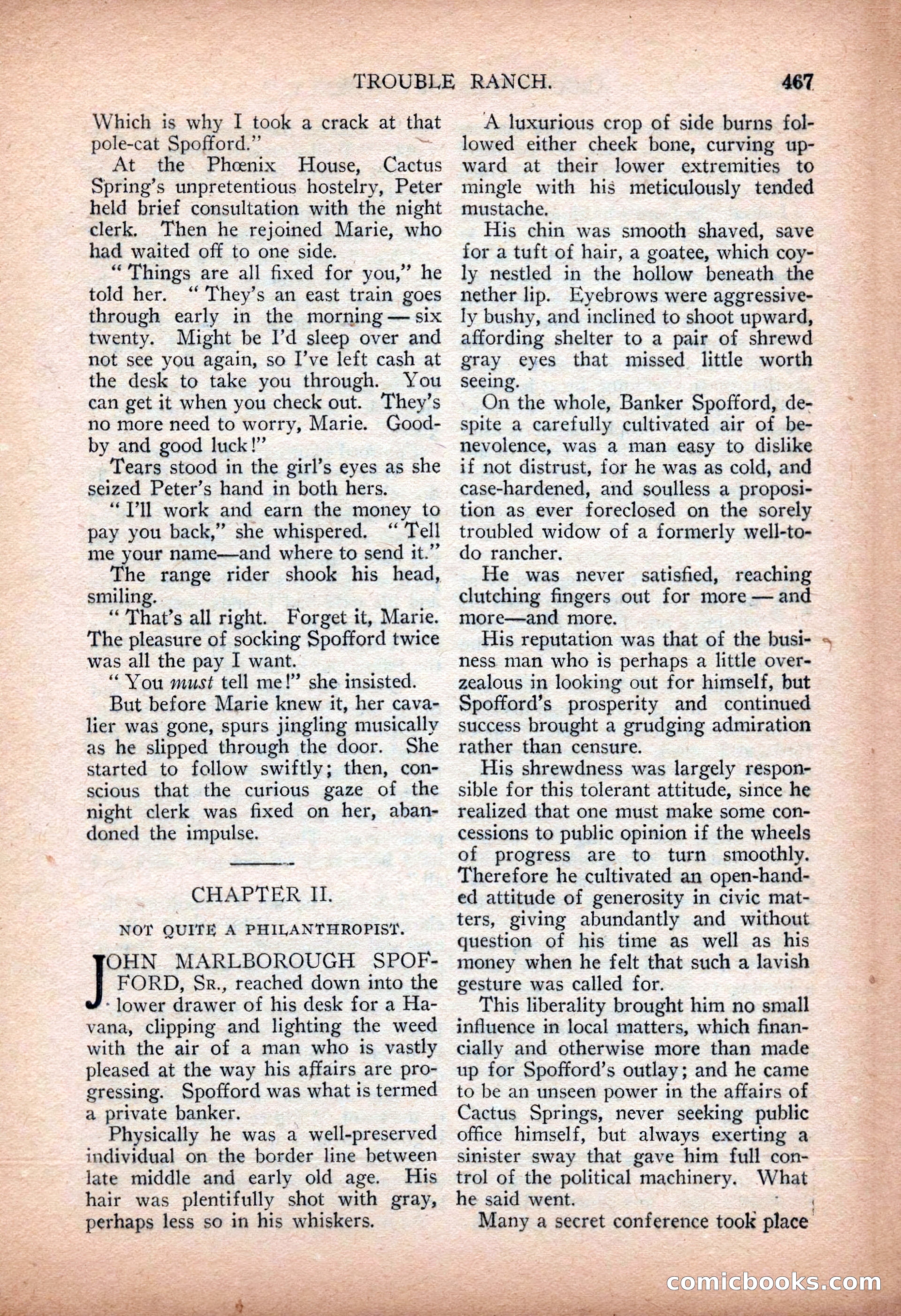 Argosy All-Story Weekly — "Sea Marauders" — page 45 of 156
