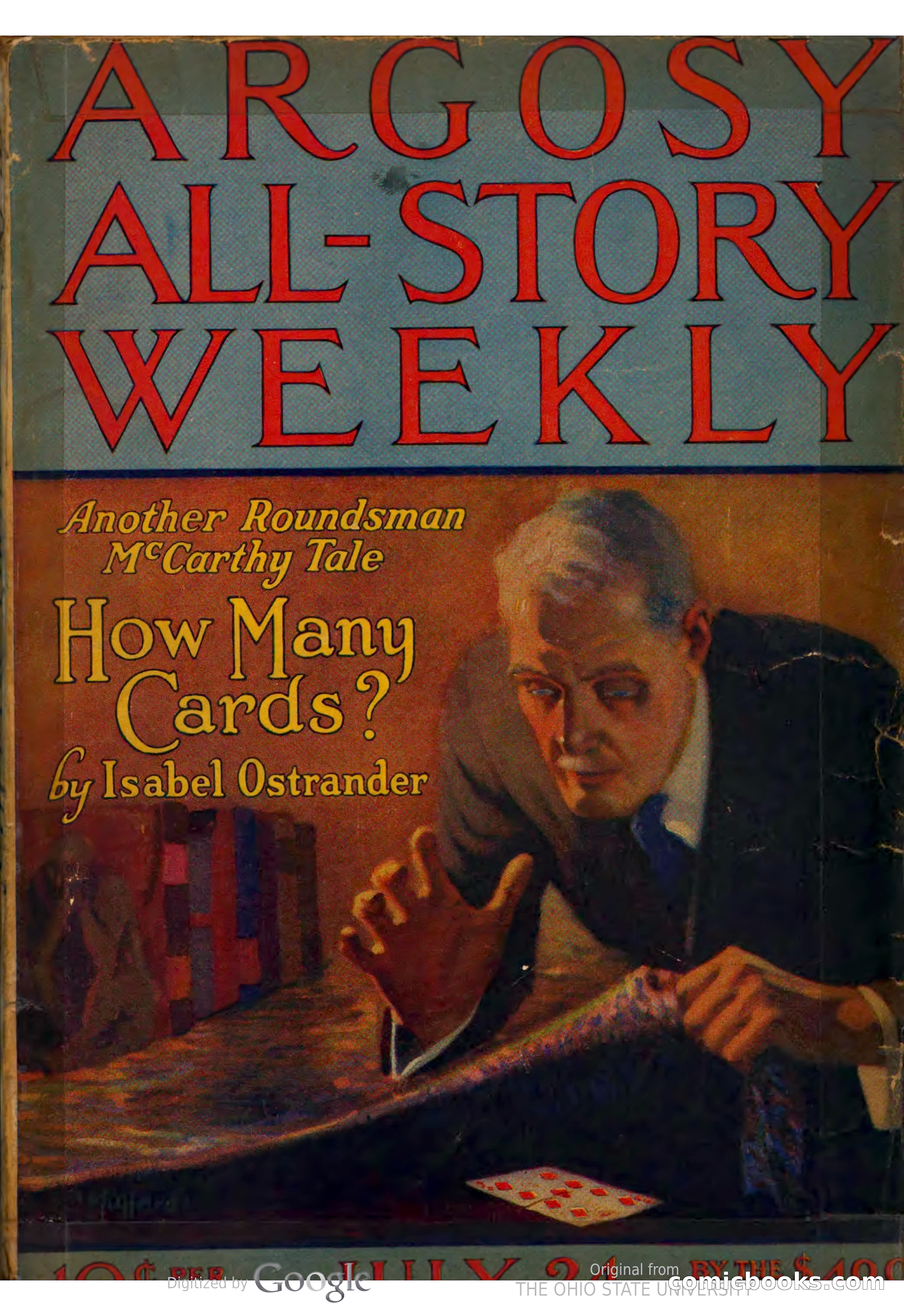 Argosy All-Story Weekly, Vol. 123, No. 3