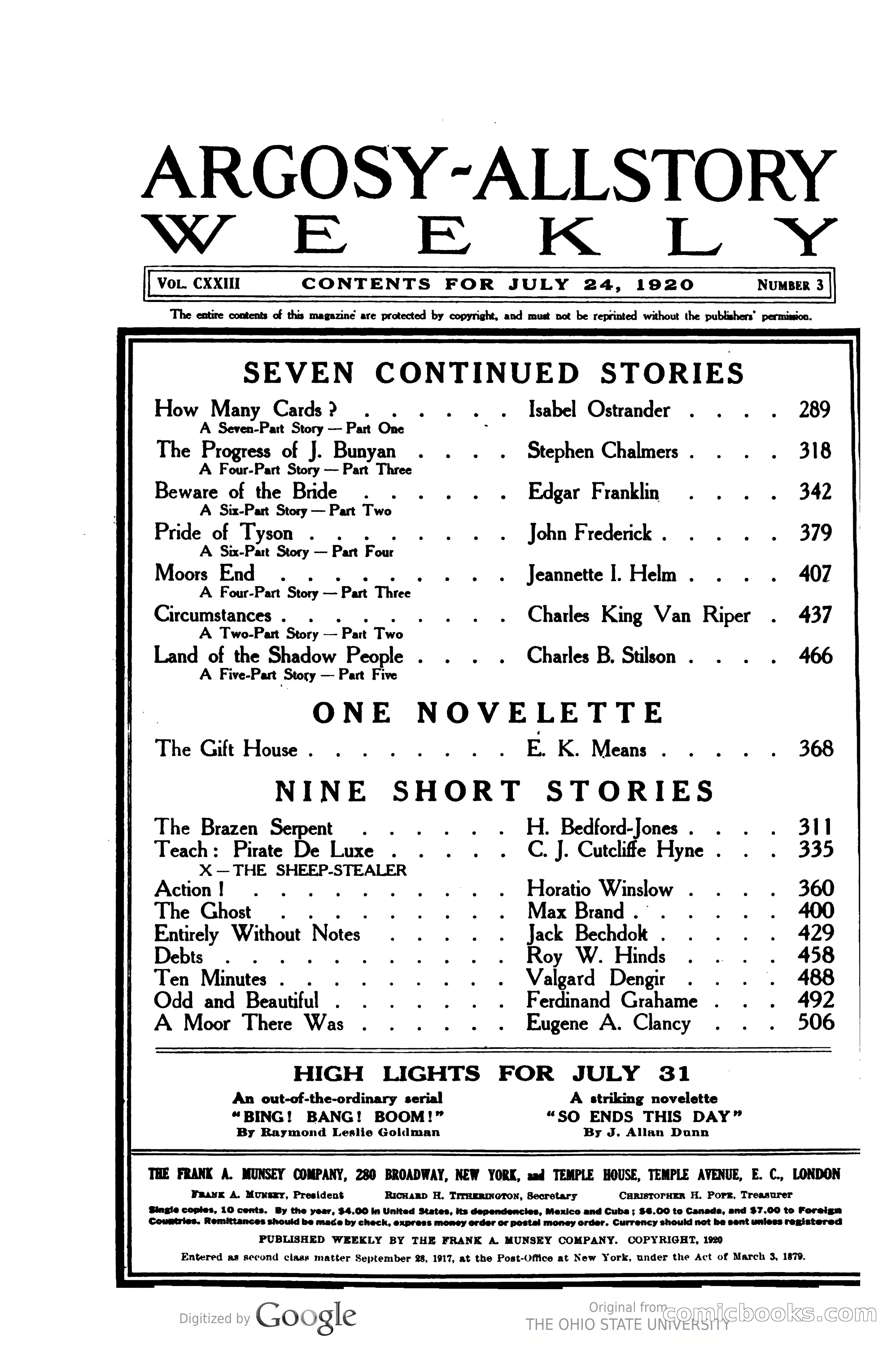 Argosy All-Story Weekly, Vol. 123, No. 3 — page 4 of 232