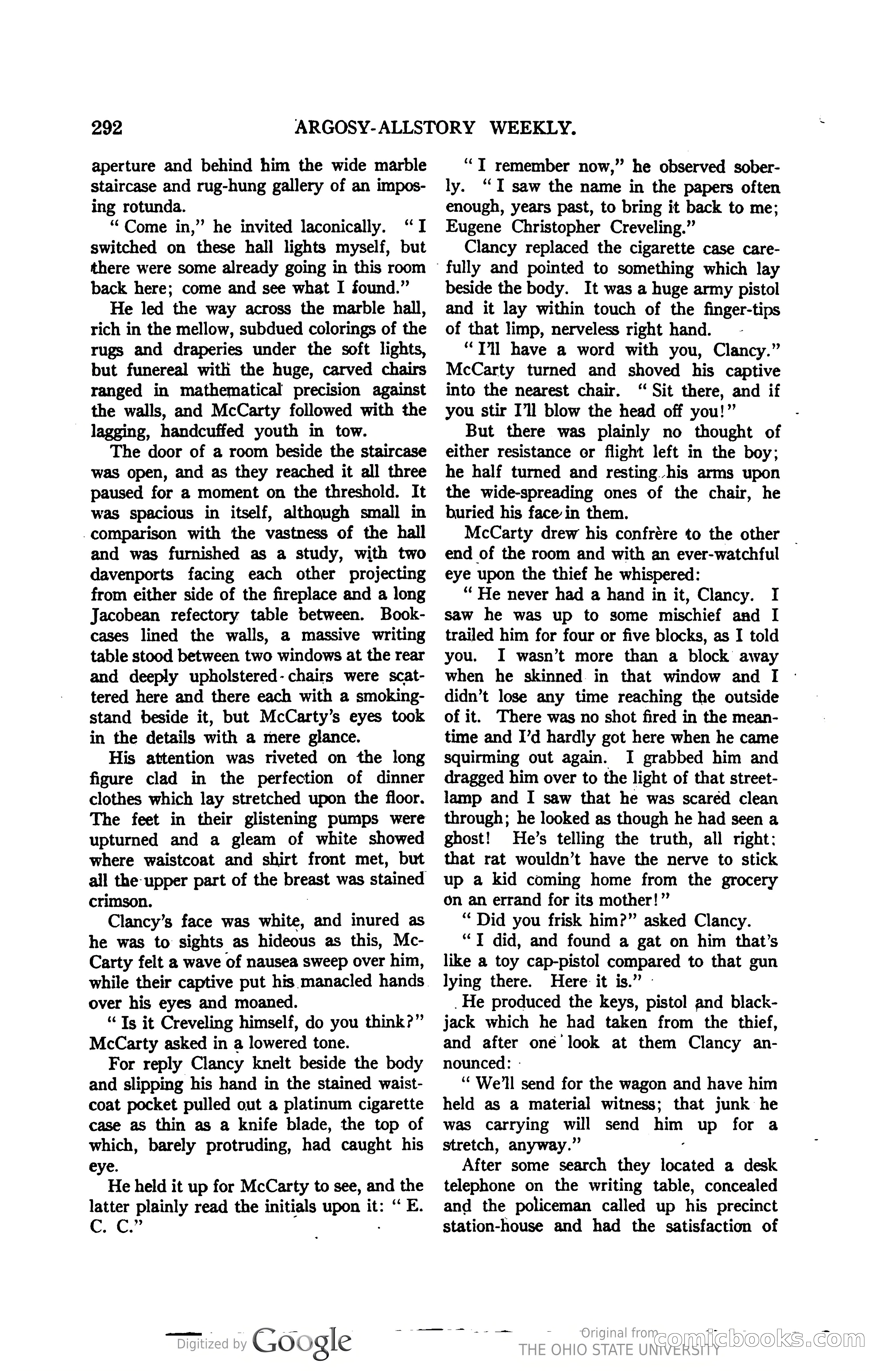 Argosy All-Story Weekly, Vol. 123, No. 3 — page 10 of 232