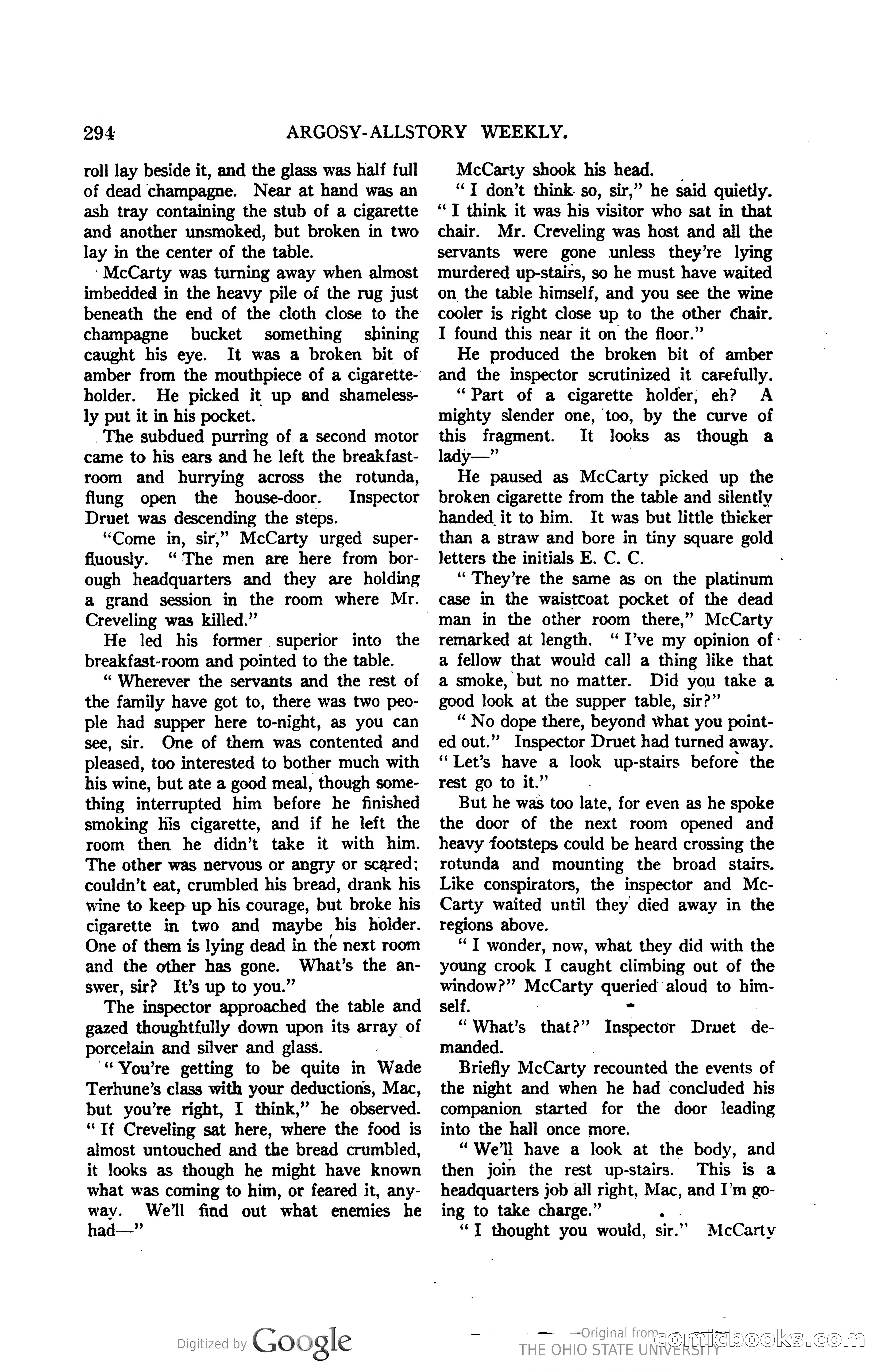 Argosy All-Story Weekly, Vol. 123, No. 3 — page 12 of 232