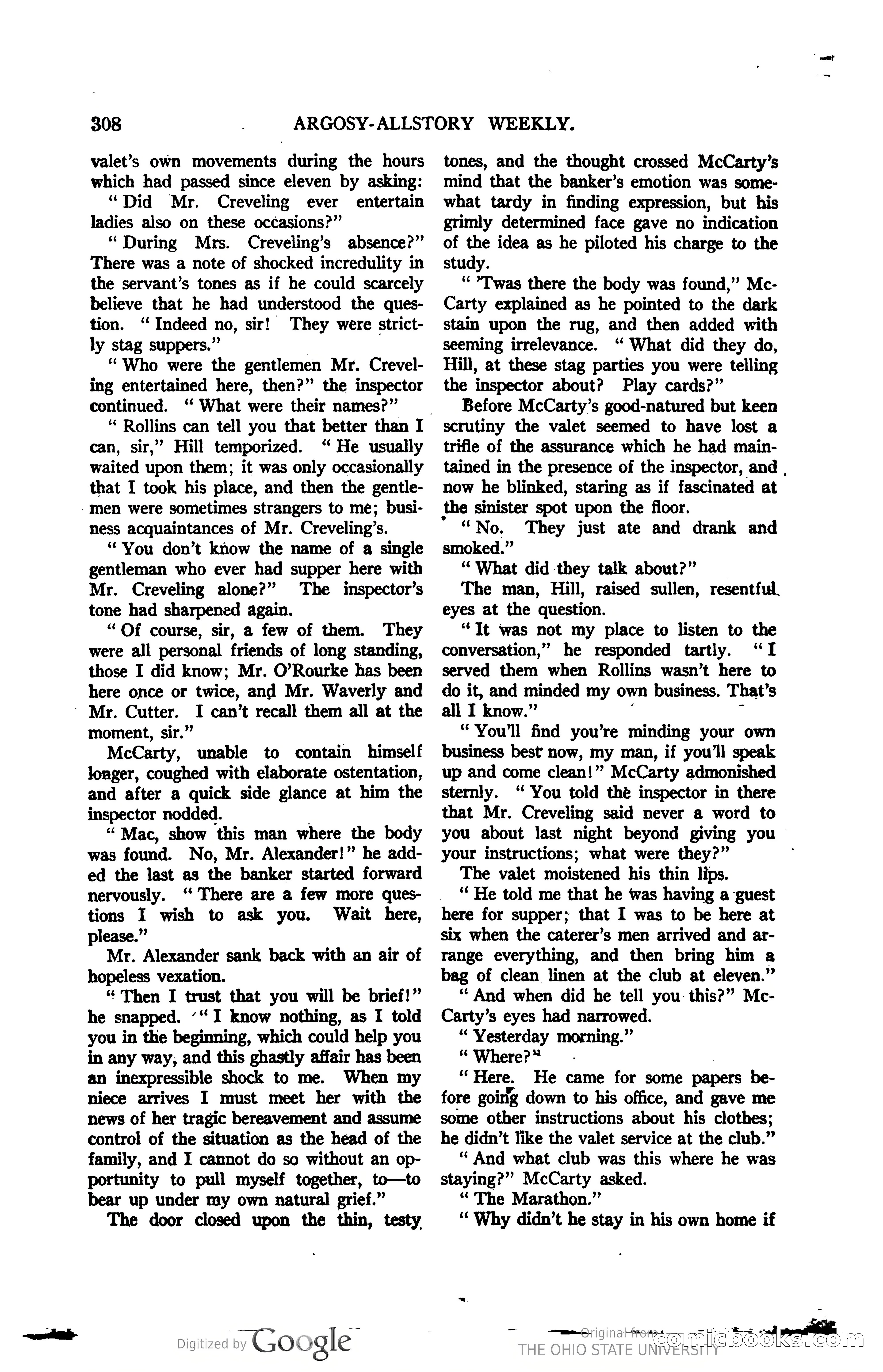 Argosy All-Story Weekly, Vol. 123, No. 3 — page 26 of 232