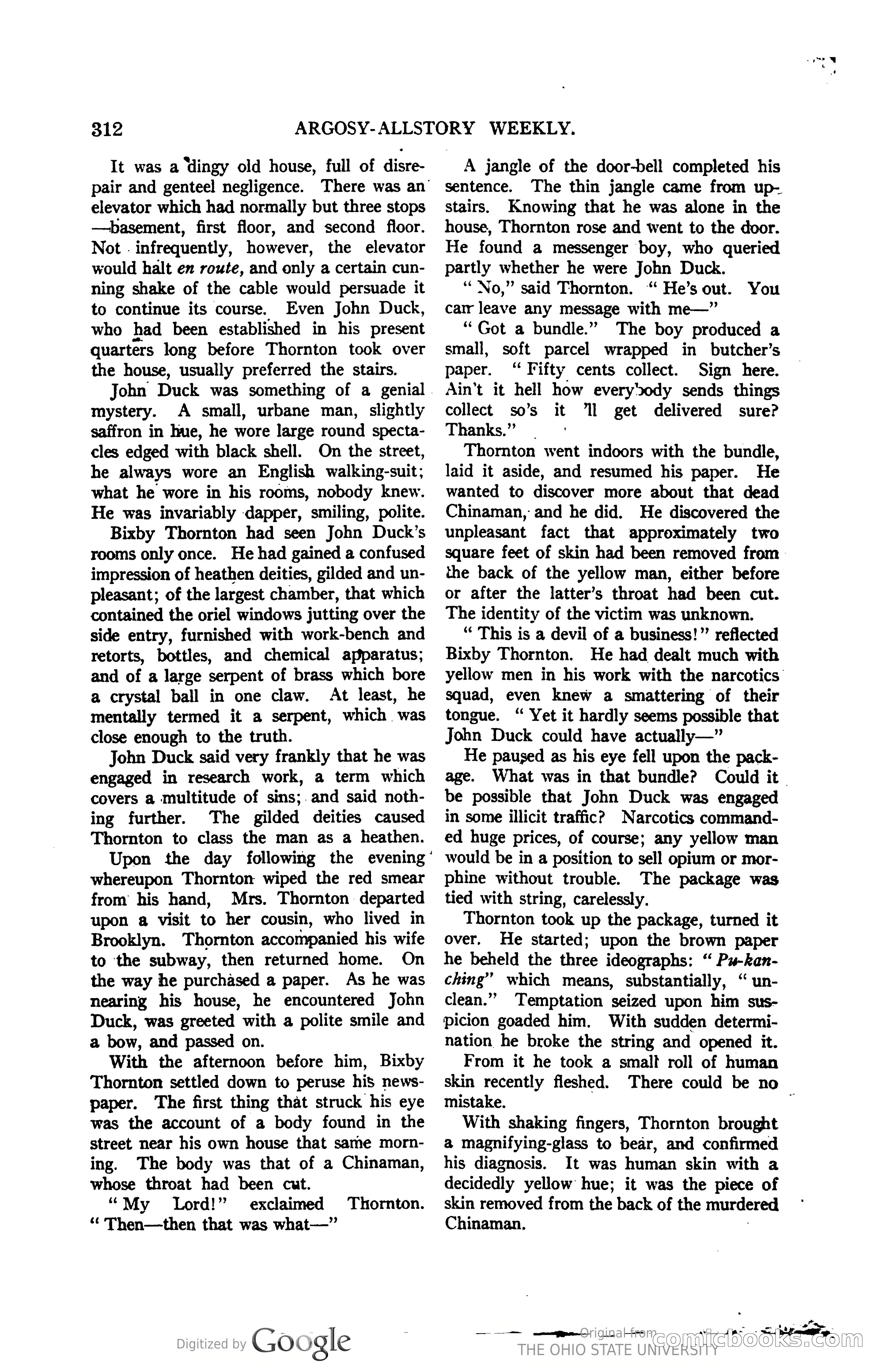 Argosy All-Story Weekly, Vol. 123, No. 3 — page 30 of 232