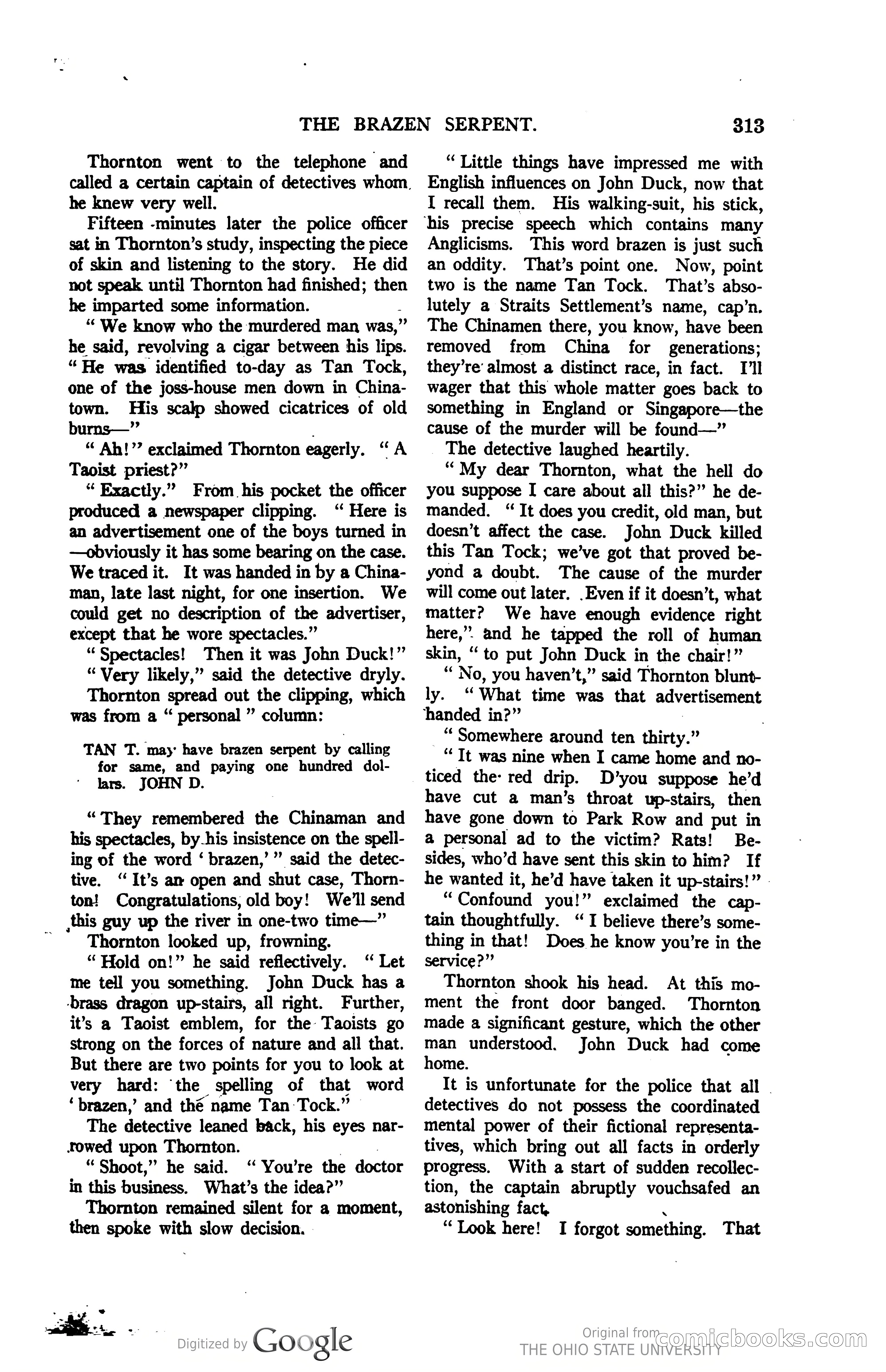Argosy All-Story Weekly, Vol. 123, No. 3 — page 31 of 232