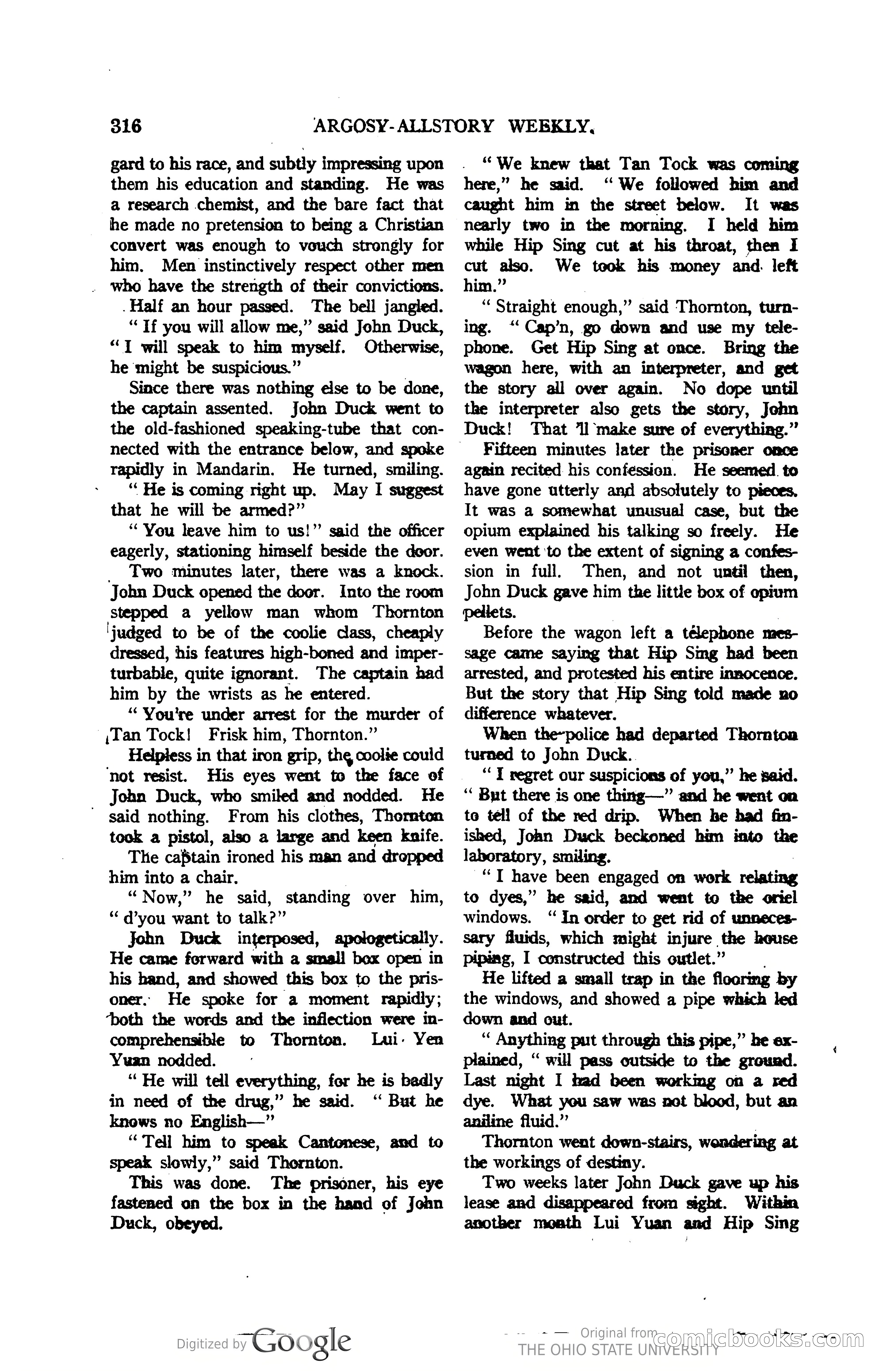 Argosy All-Story Weekly, Vol. 123, No. 3 — page 34 of 232